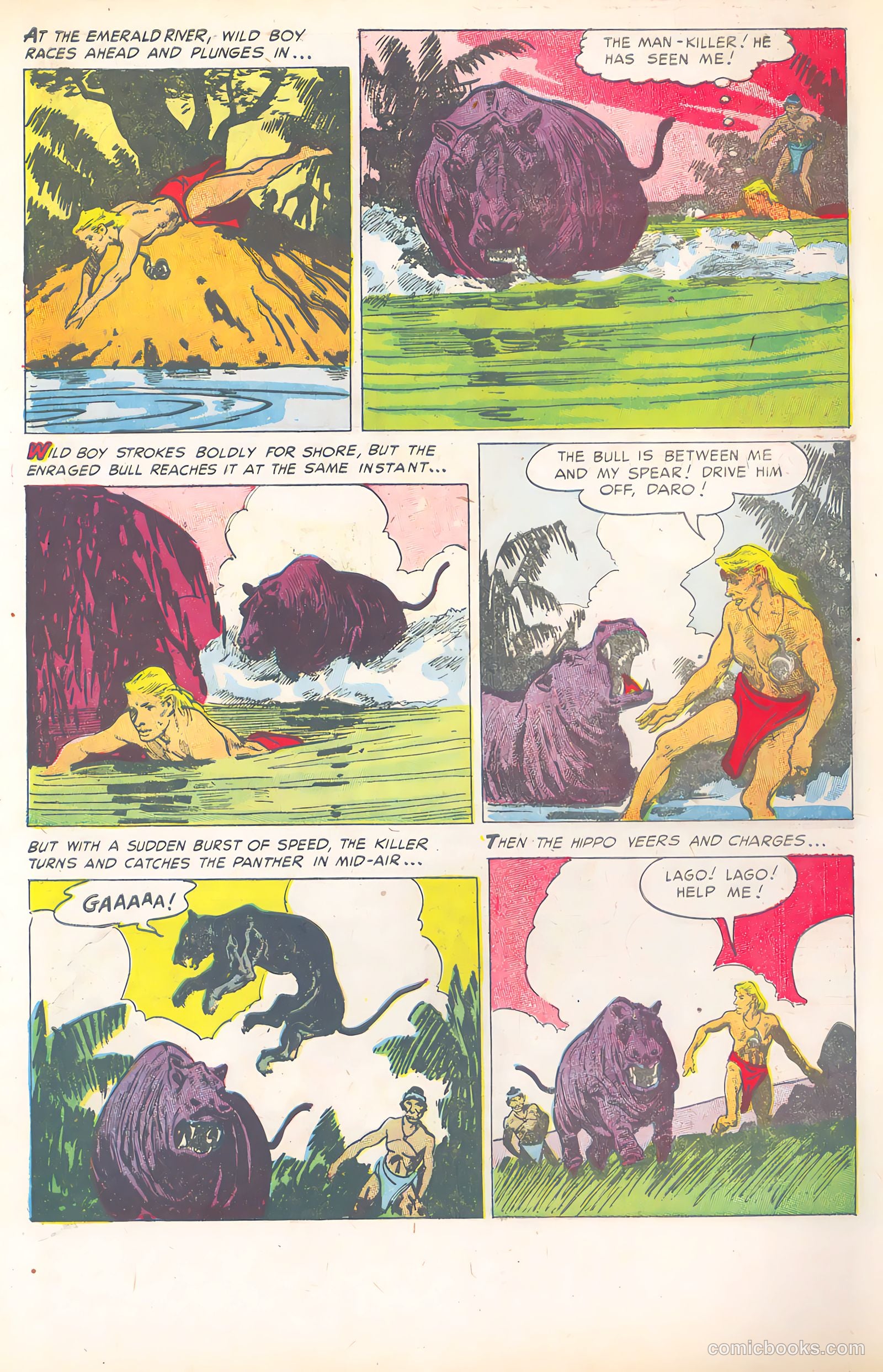 Wild Boy of the Congo #15 (1955) — page 6 of 36