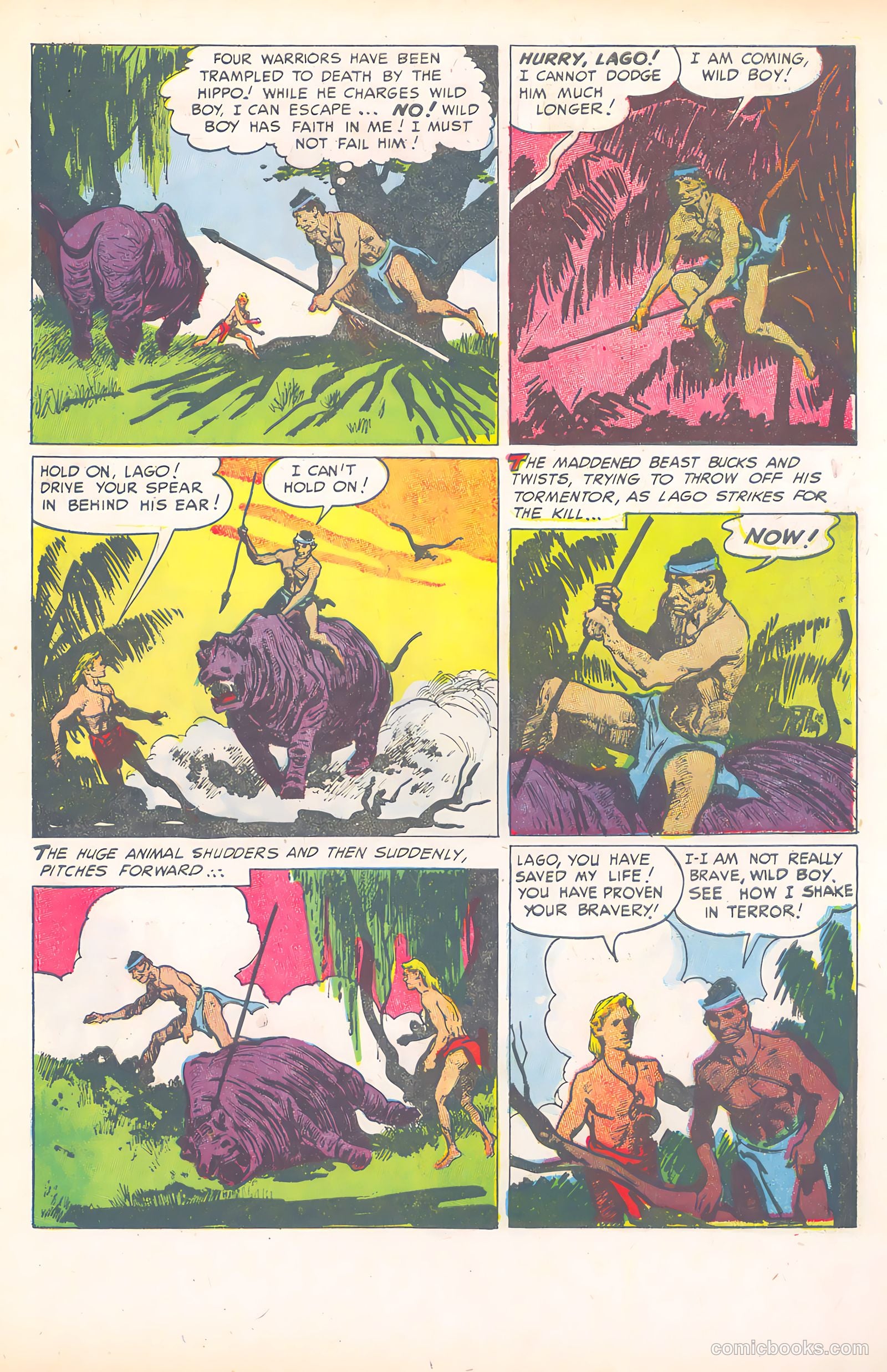 Wild Boy of the Congo #15 (1955) — page 7 of 36