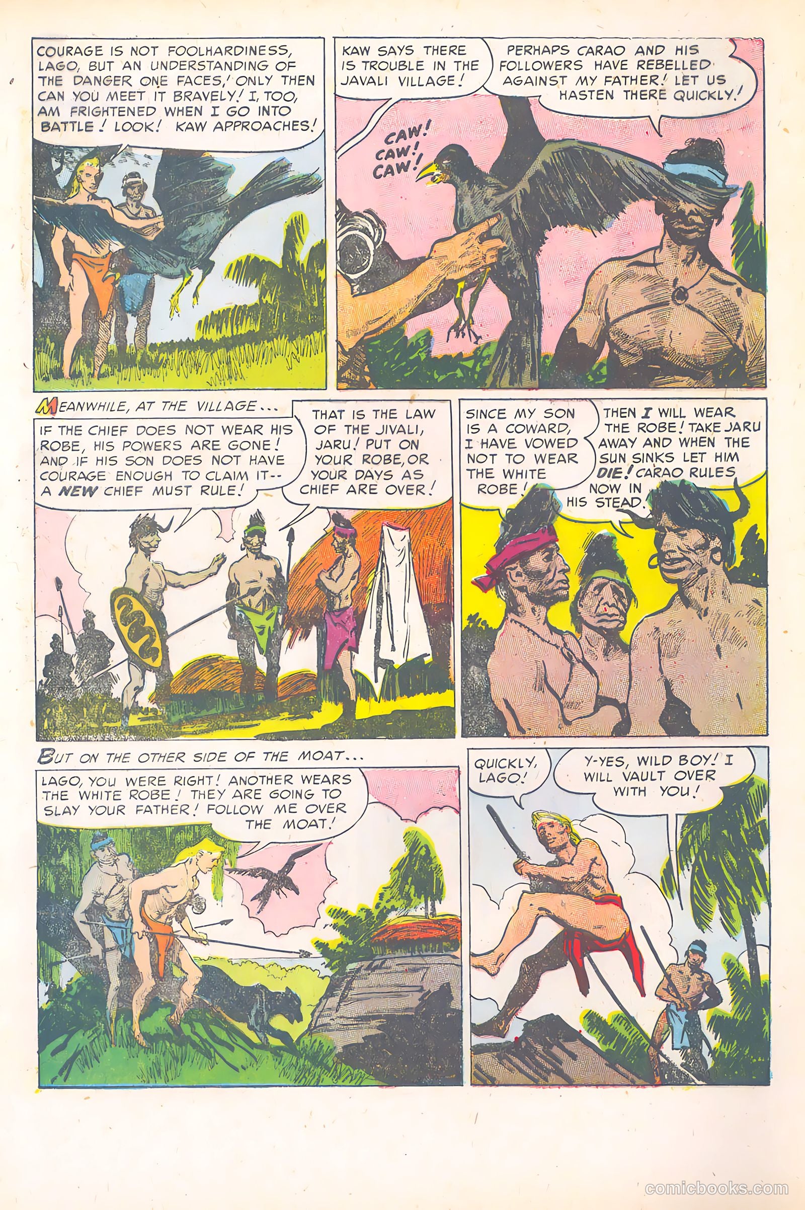 Wild Boy of the Congo #15 (1955) — page 8 of 36