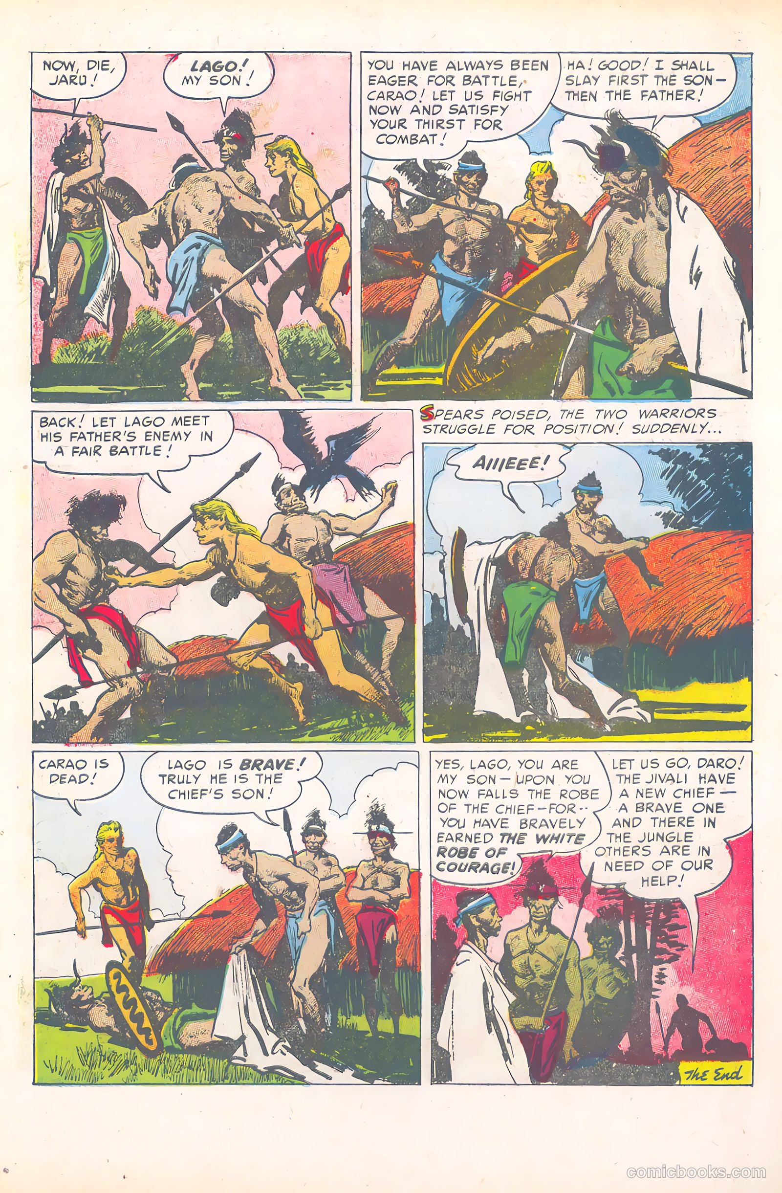 Wild Boy of the Congo #15 (1955) — page 9 of 36