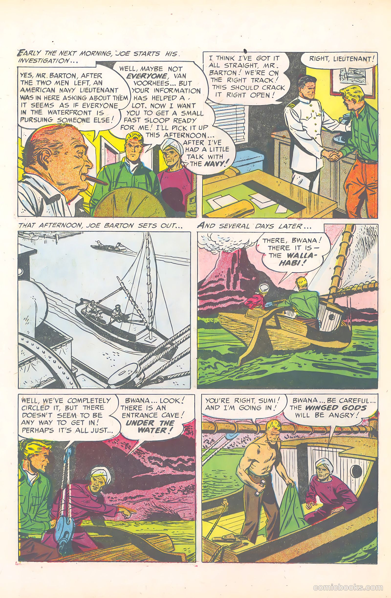 Wild Boy of the Congo #15 (1955) — page 14 of 36