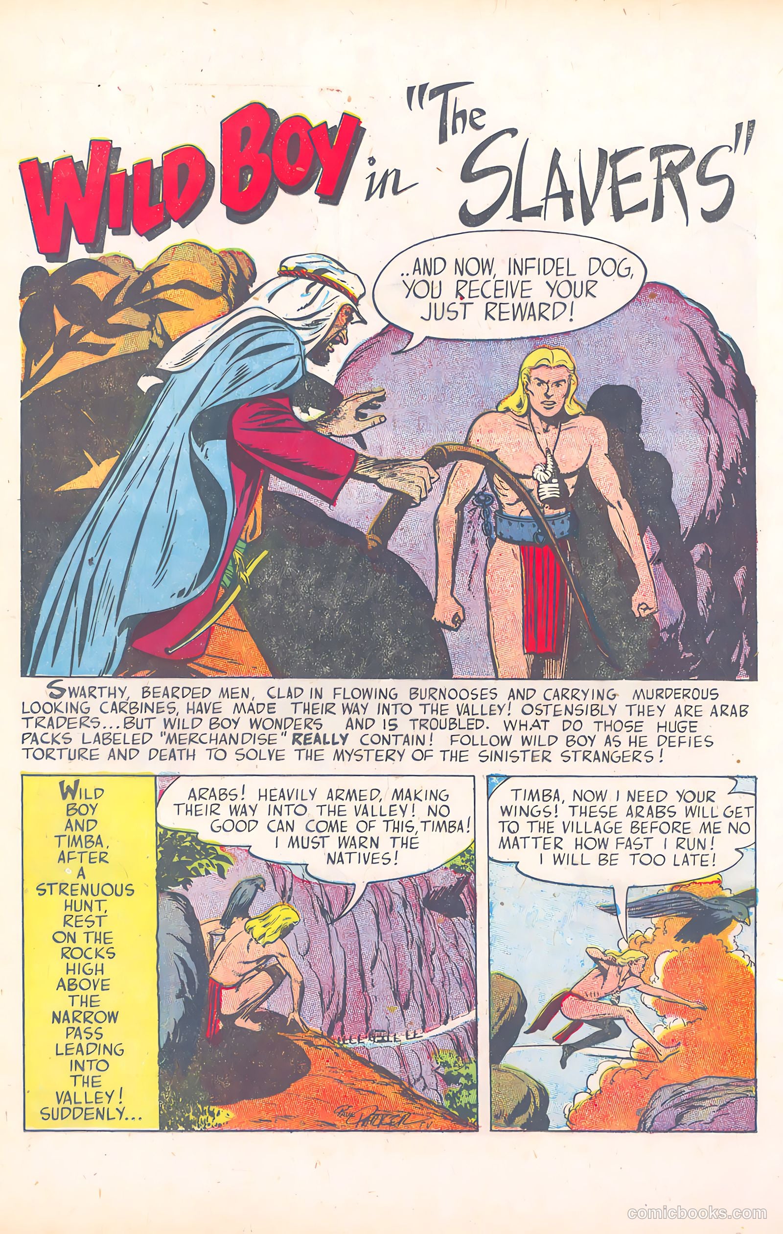 Wild Boy of the Congo #15 (1955) — page 19 of 36