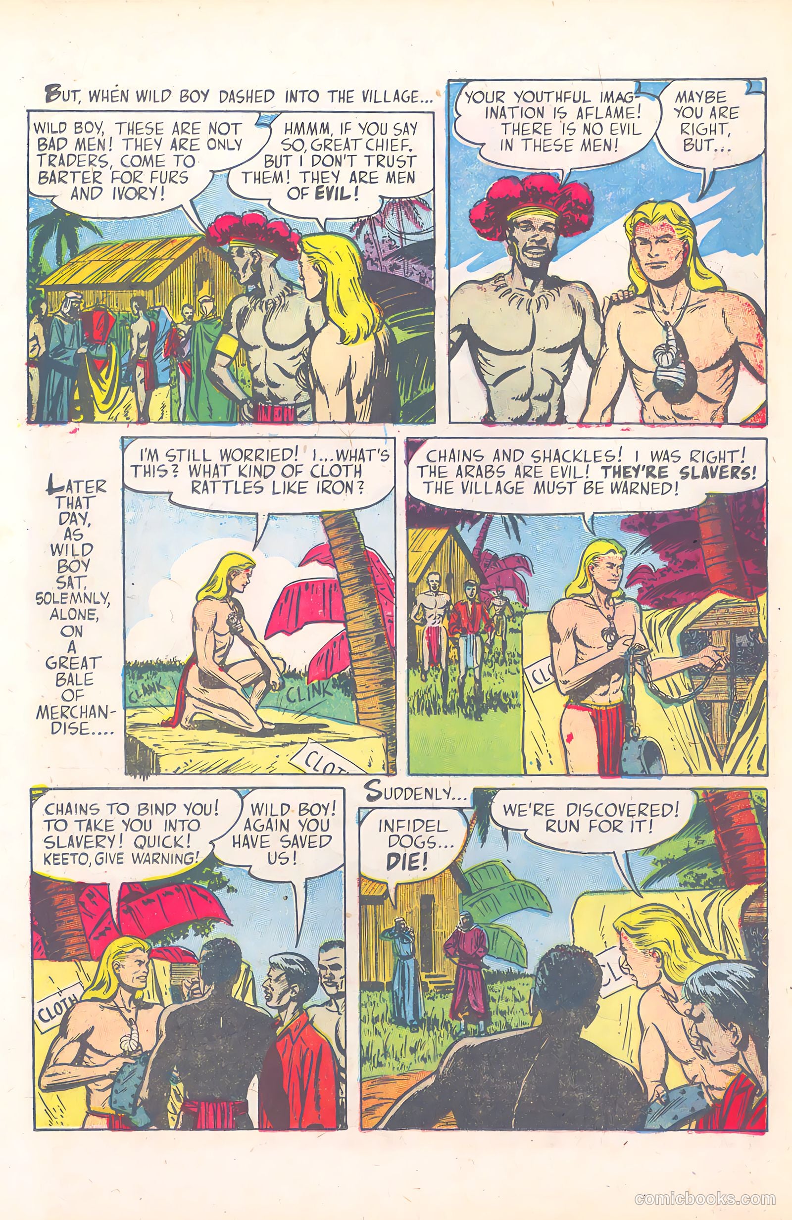 Wild Boy of the Congo #15 (1955) — page 20 of 36