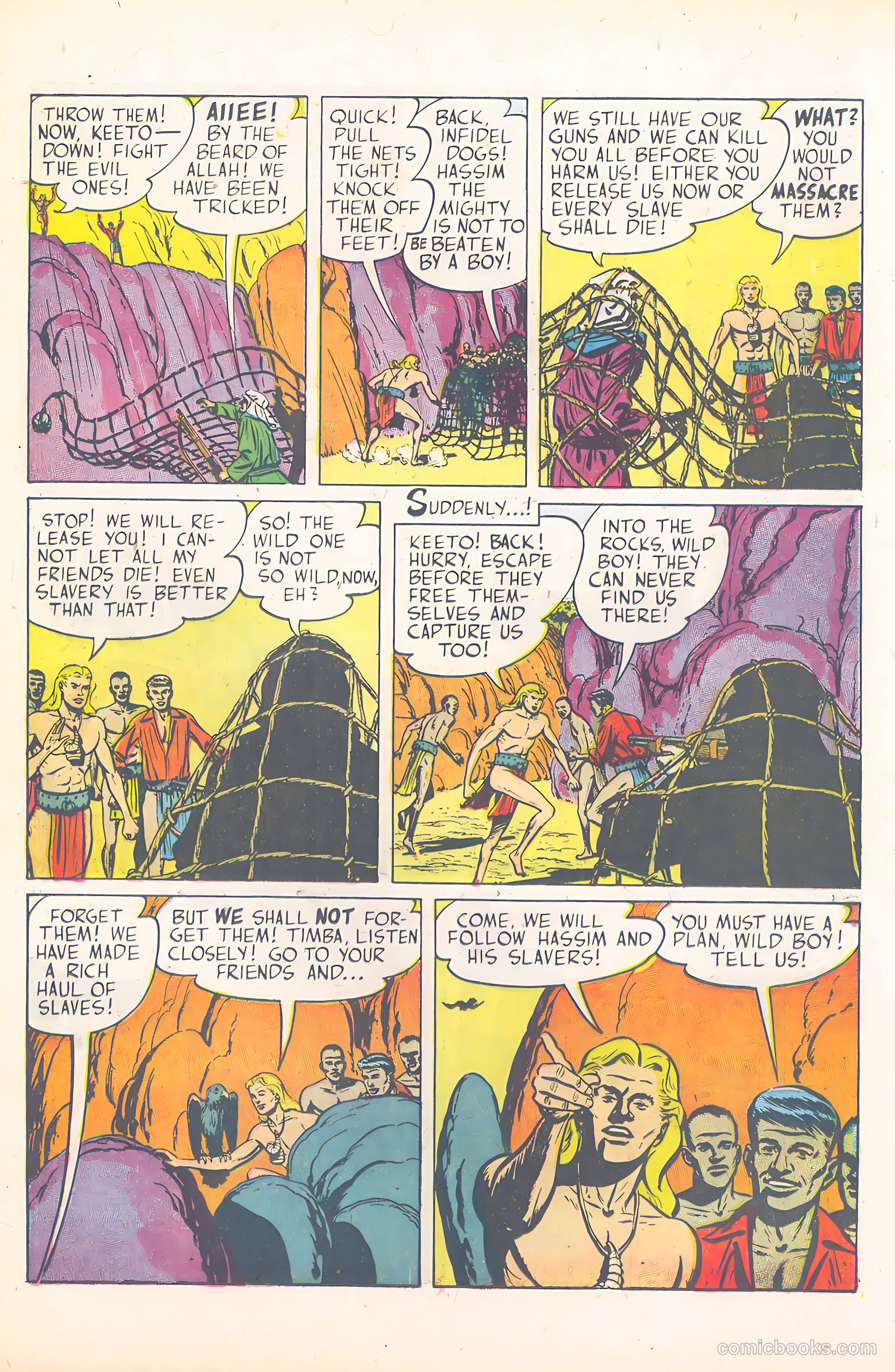 Wild Boy of the Congo #15 (1955) — page 23 of 36