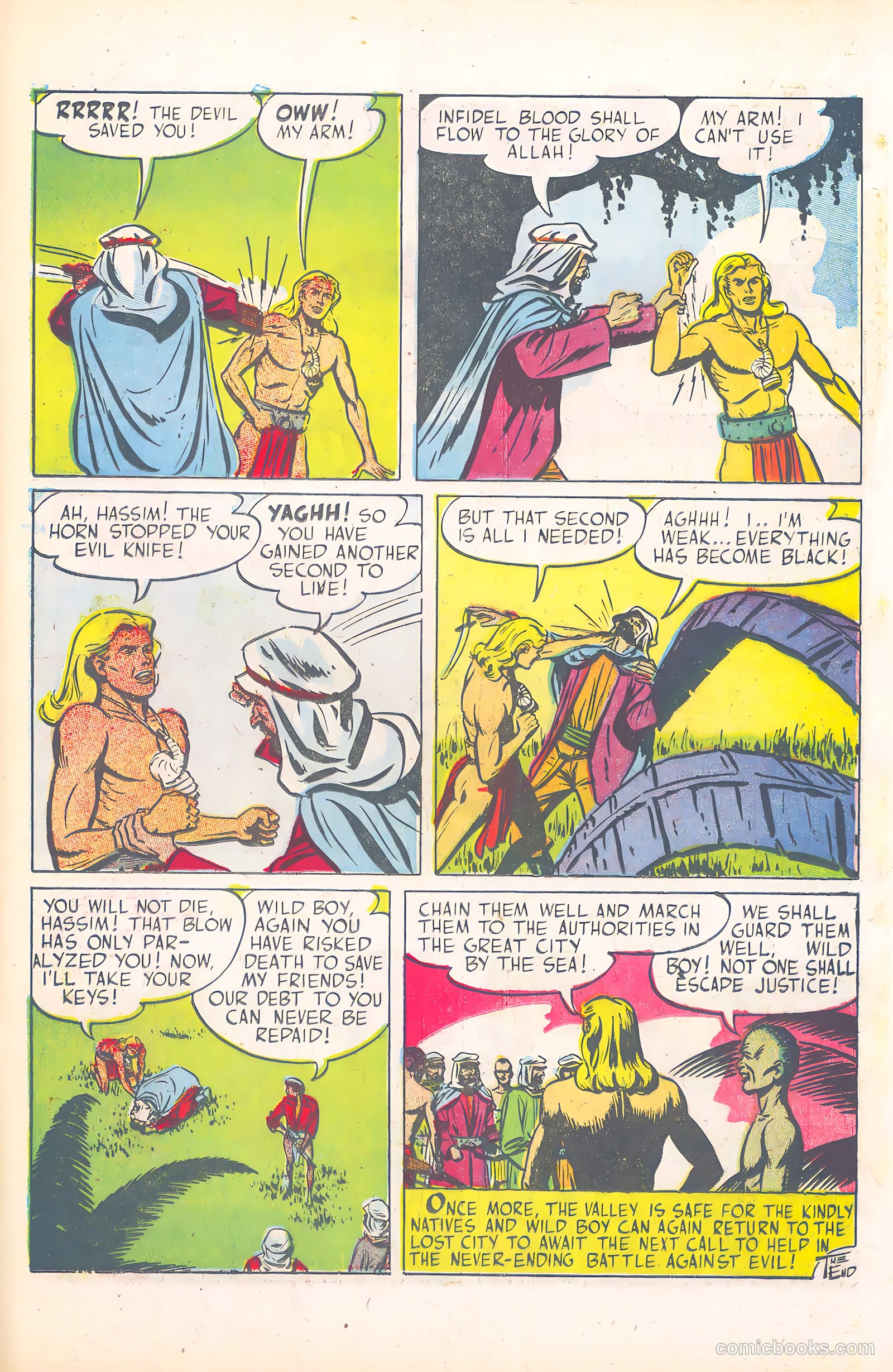 Wild Boy of the Congo #15 (1955) — page 25 of 36