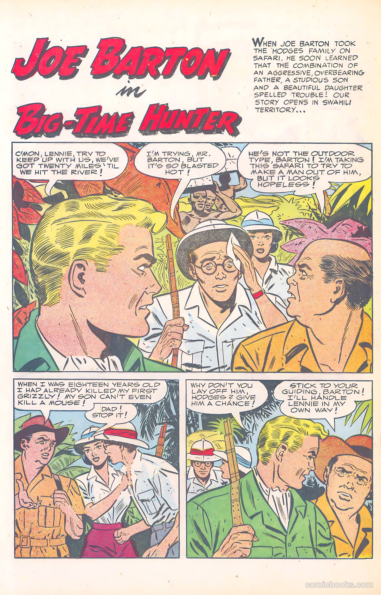 Wild Boy of the Congo #15 (1955) — page 26 of 36