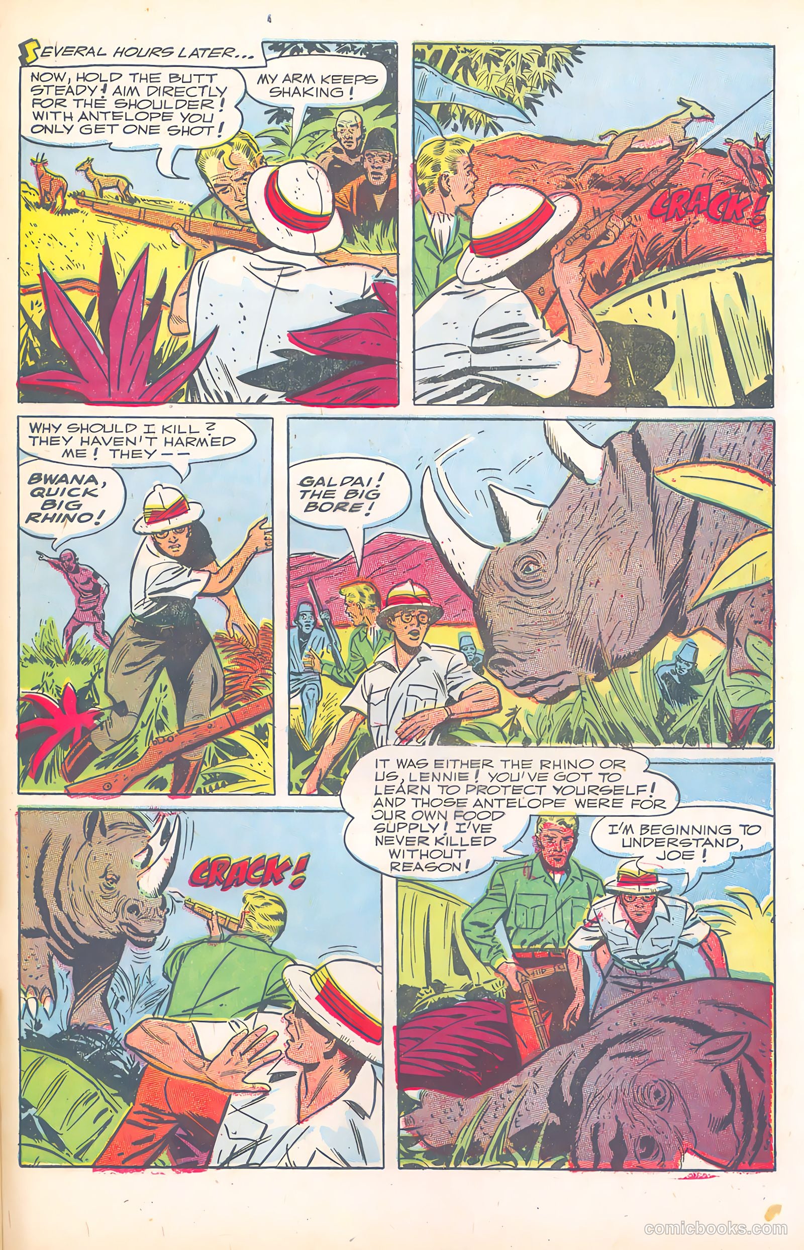 Wild Boy of the Congo #15 (1955) — page 27 of 36