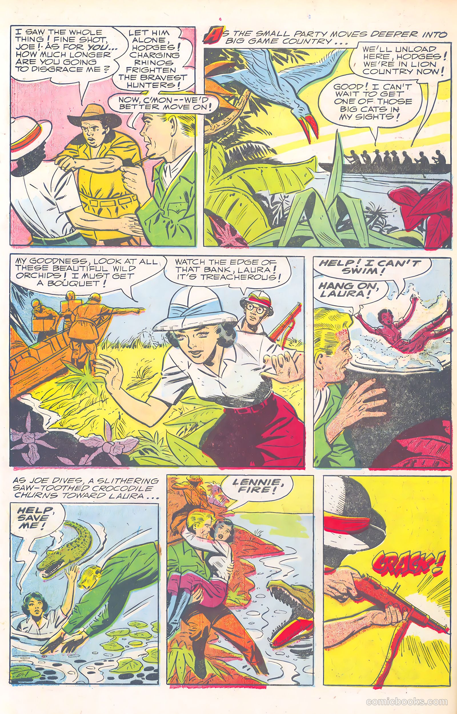 Wild Boy of the Congo #15 (1955) — page 28 of 36