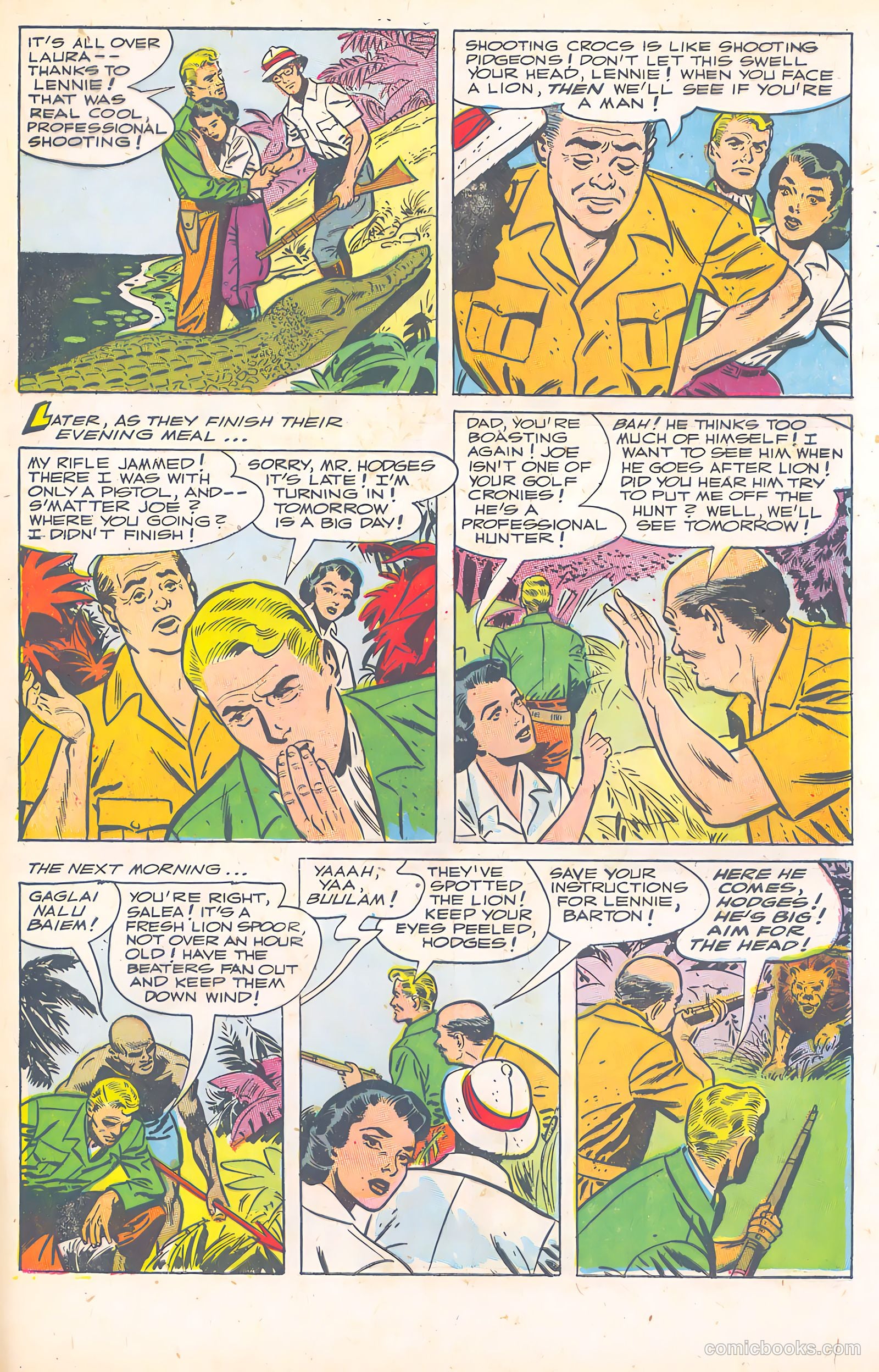 Wild Boy of the Congo #15 (1955) — page 29 of 36