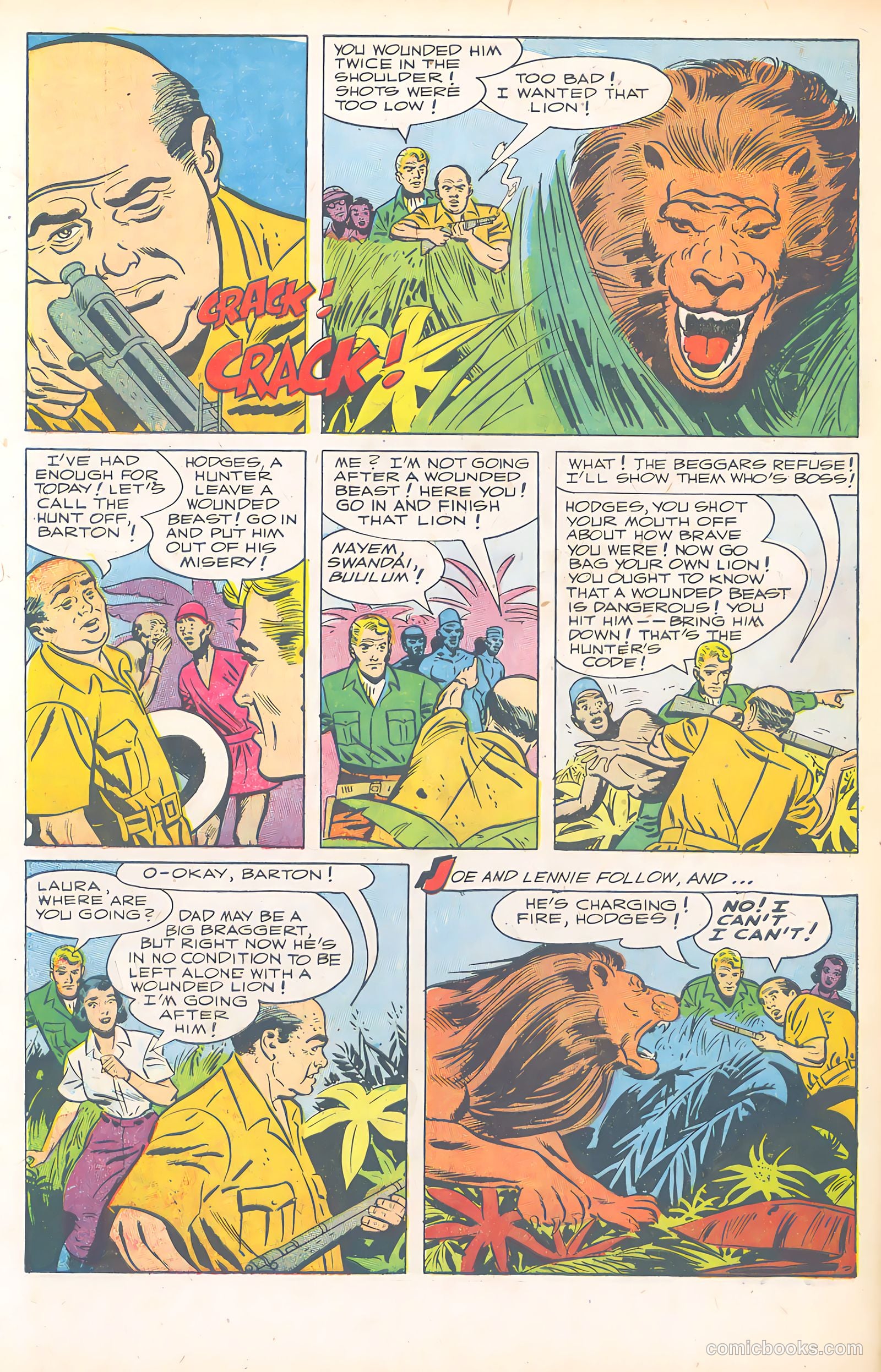 Wild Boy of the Congo #15 (1955) — page 30 of 36