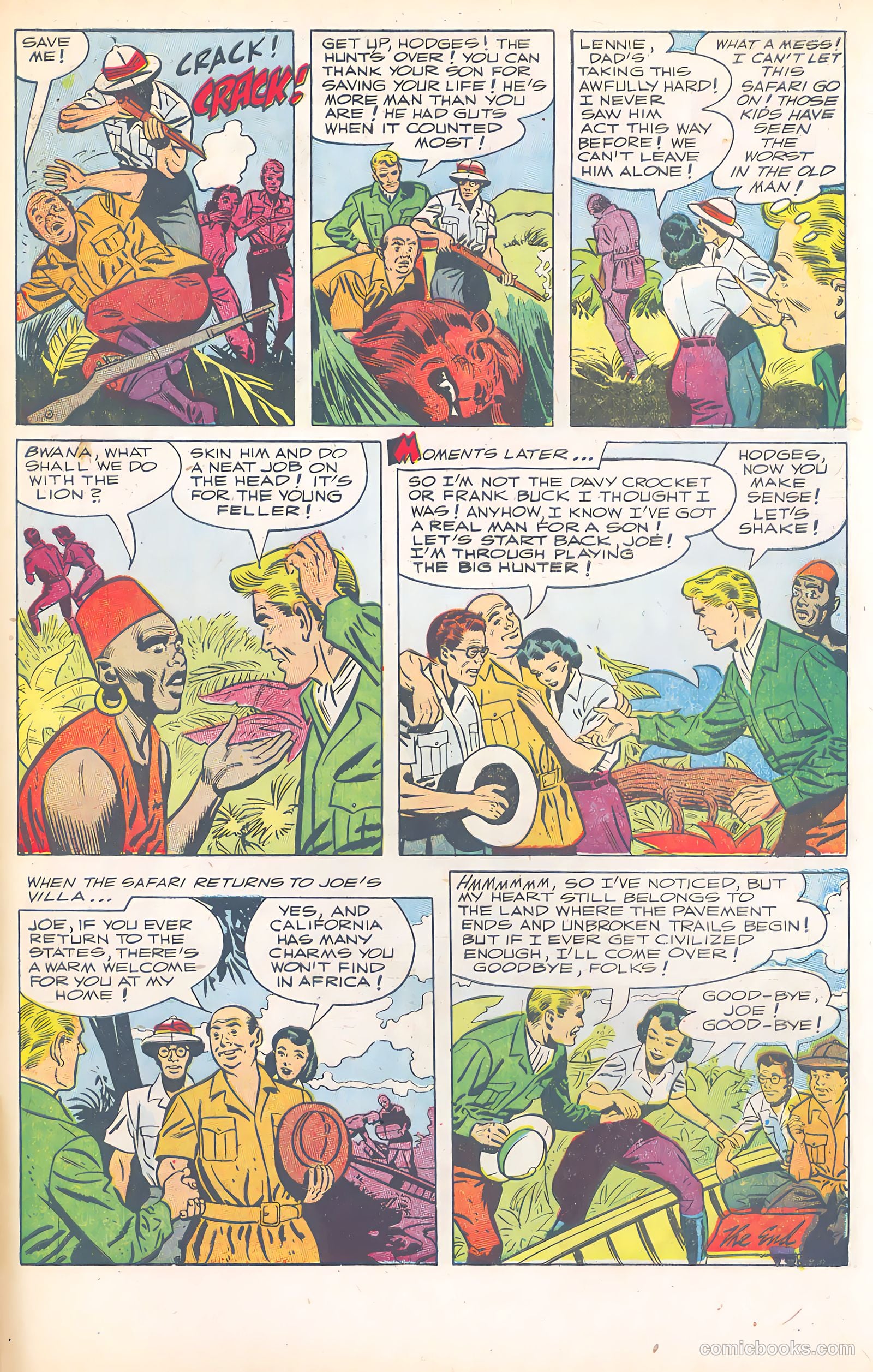Wild Boy of the Congo #15 (1955) — page 31 of 36
