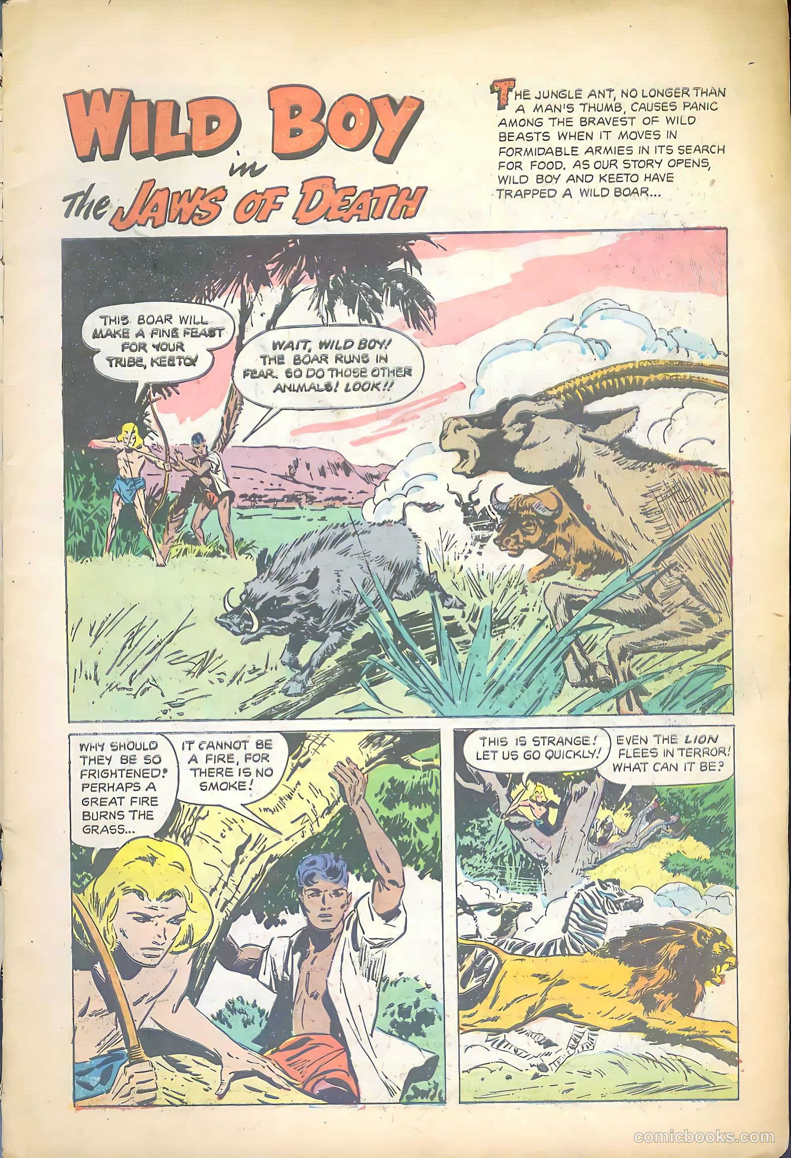 Wild Boy of the Congo #9 (1953) — page 3 of 36