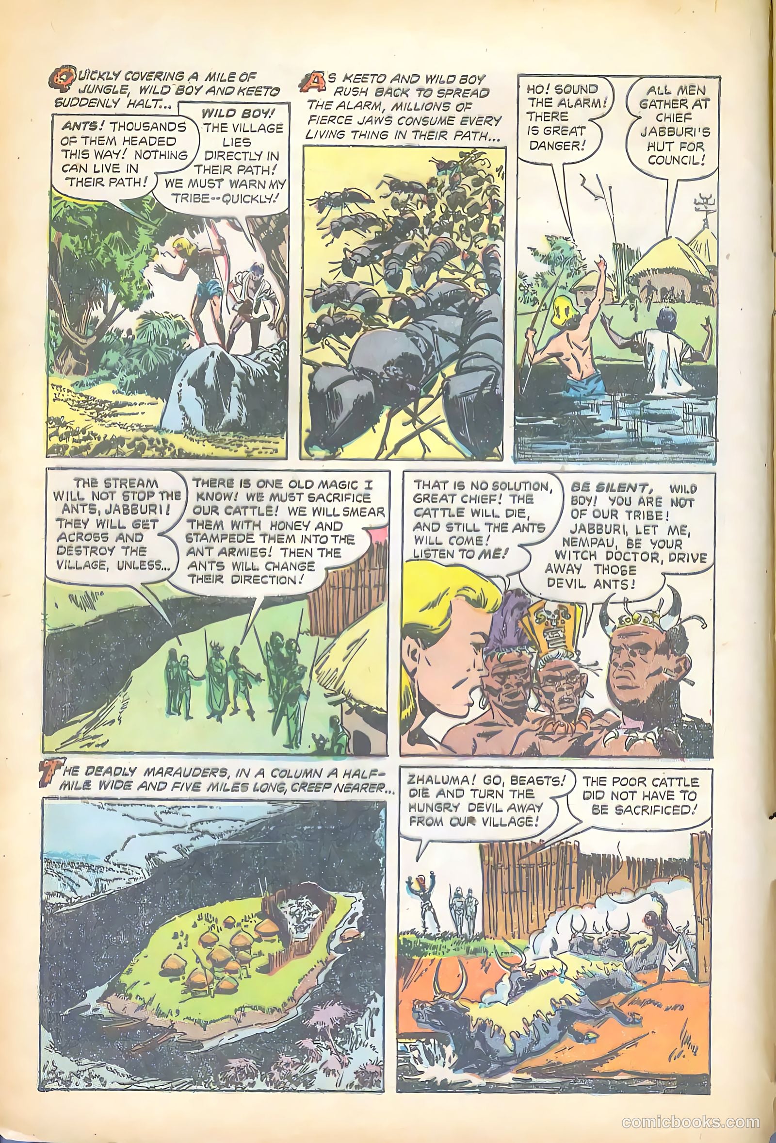 Wild Boy of the Congo #9 (1953) — page 4 of 36