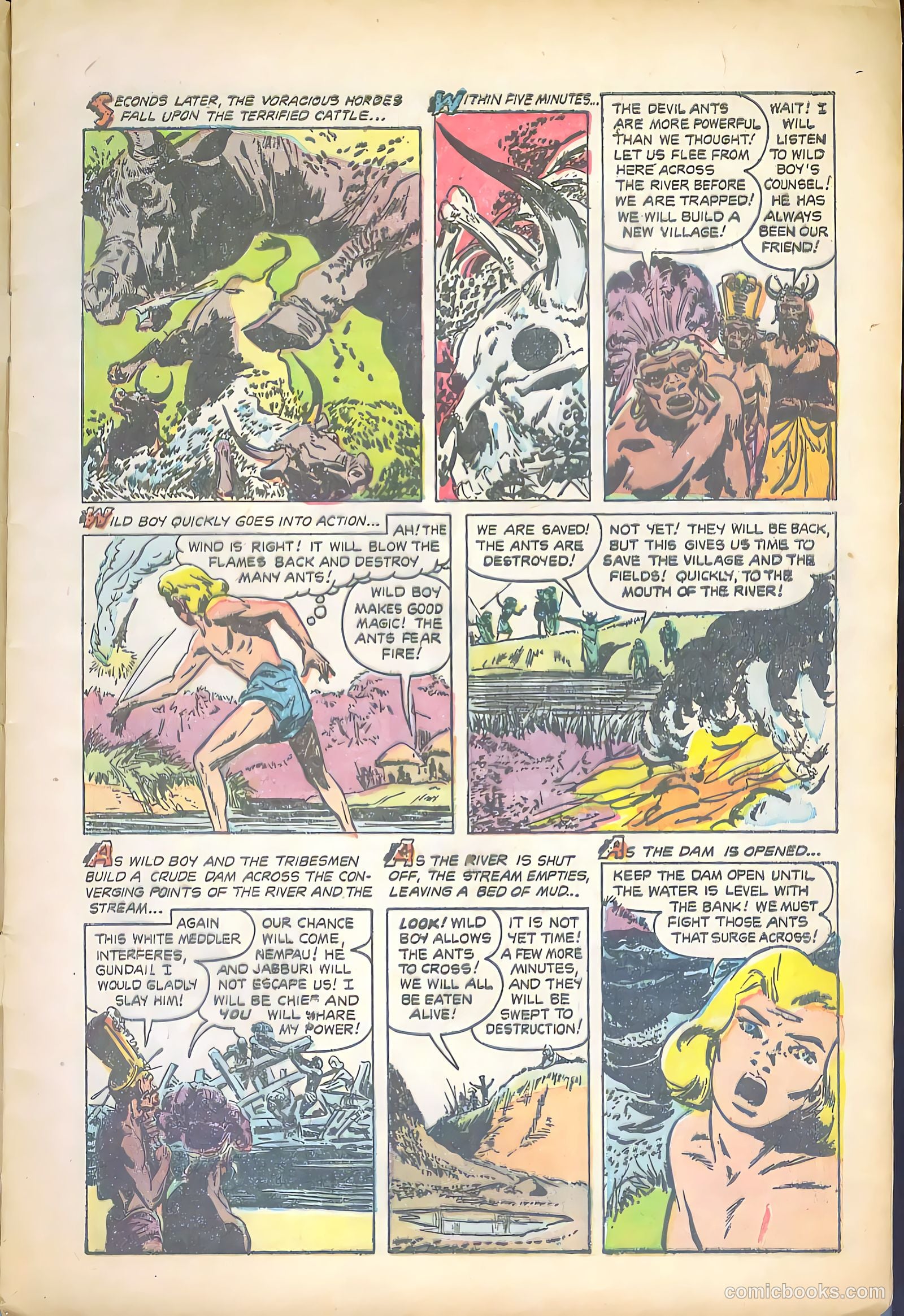 Wild Boy of the Congo #9 (1953) — page 5 of 36