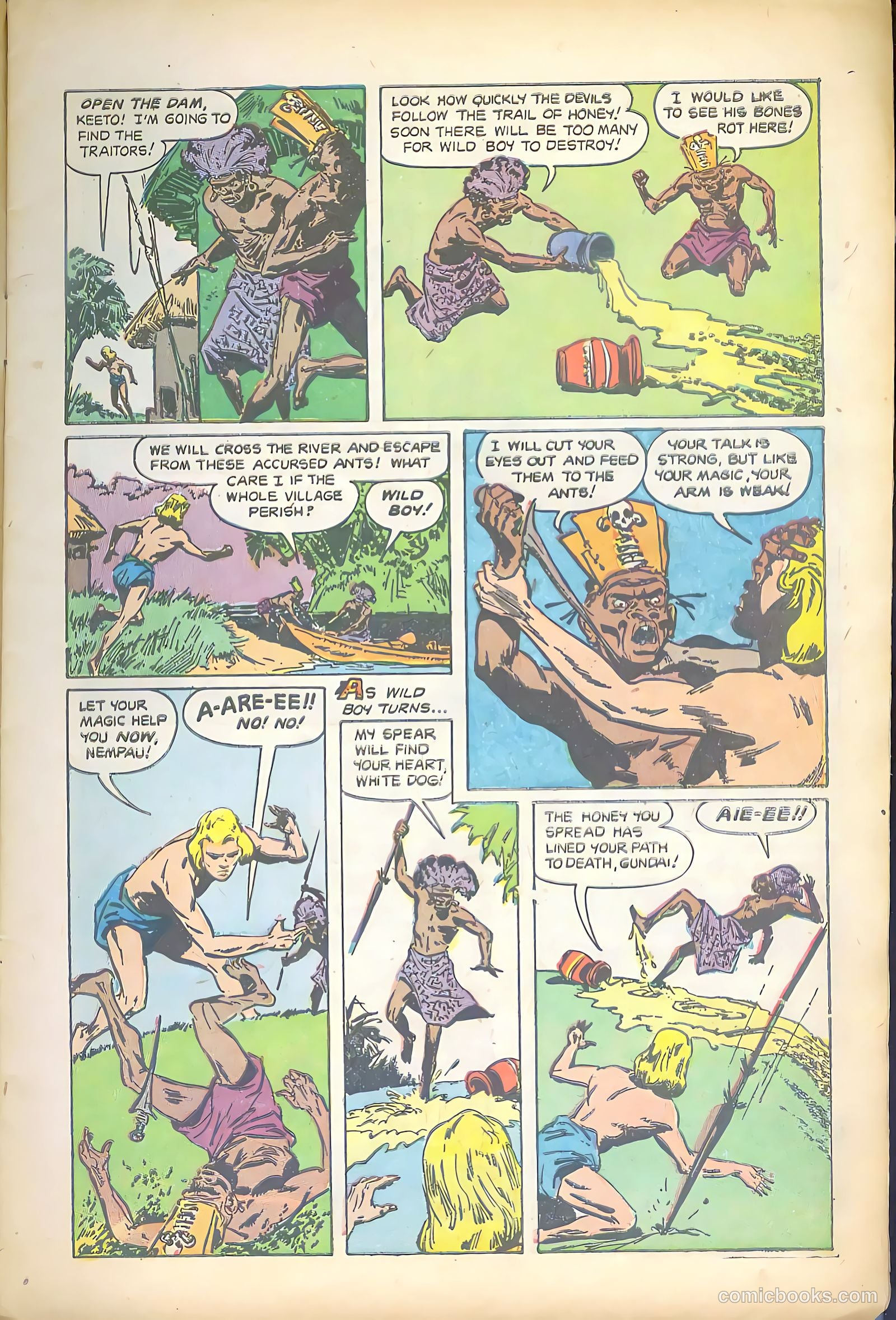 Wild Boy of the Congo #9 (1953) — page 7 of 36