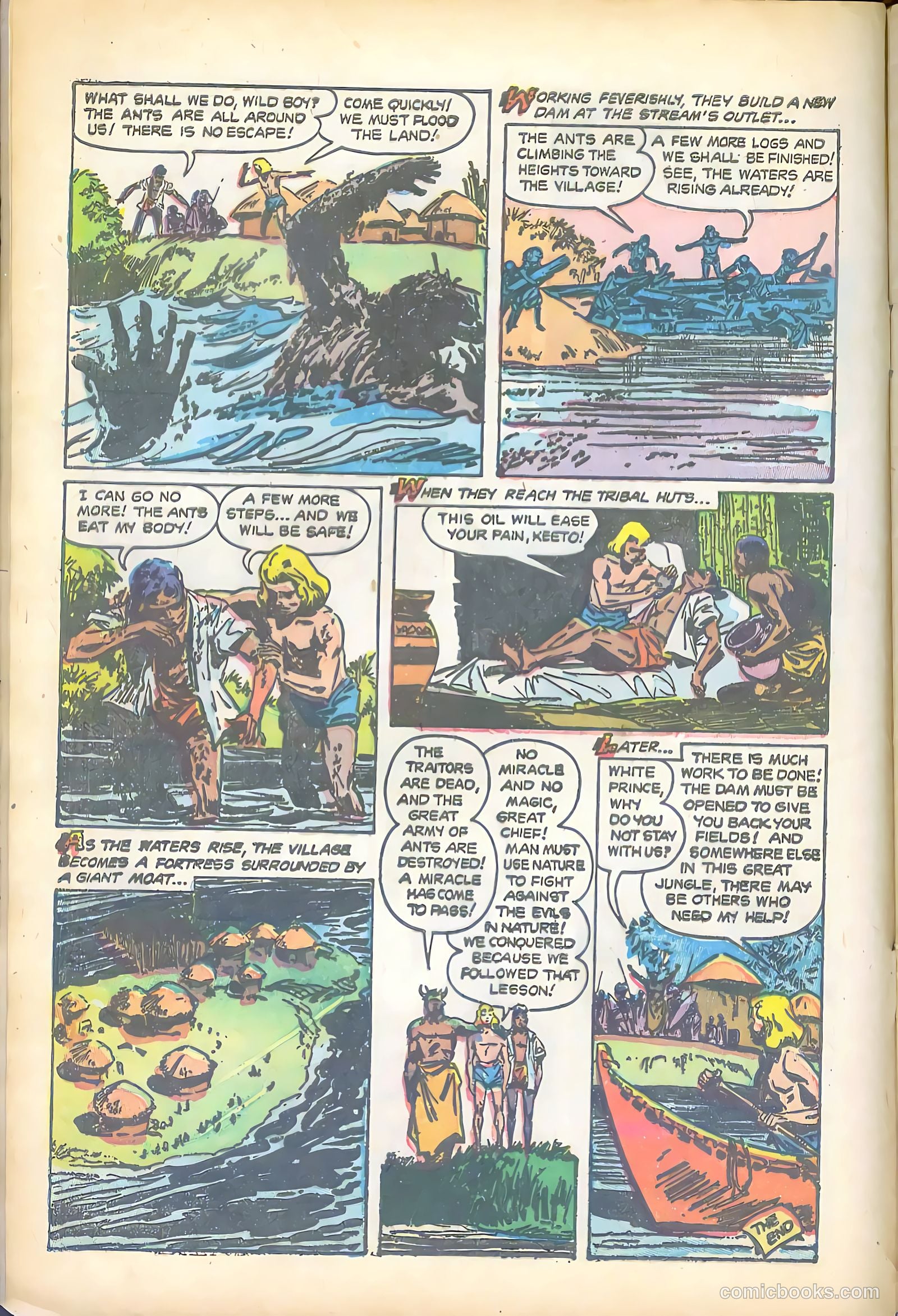 Wild Boy of the Congo #9 (1953) — page 8 of 36
