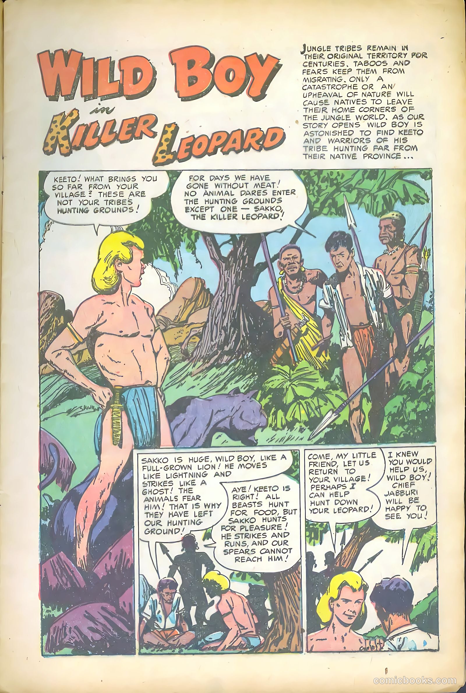 Wild Boy of the Congo #9 (1953) — page 9 of 36