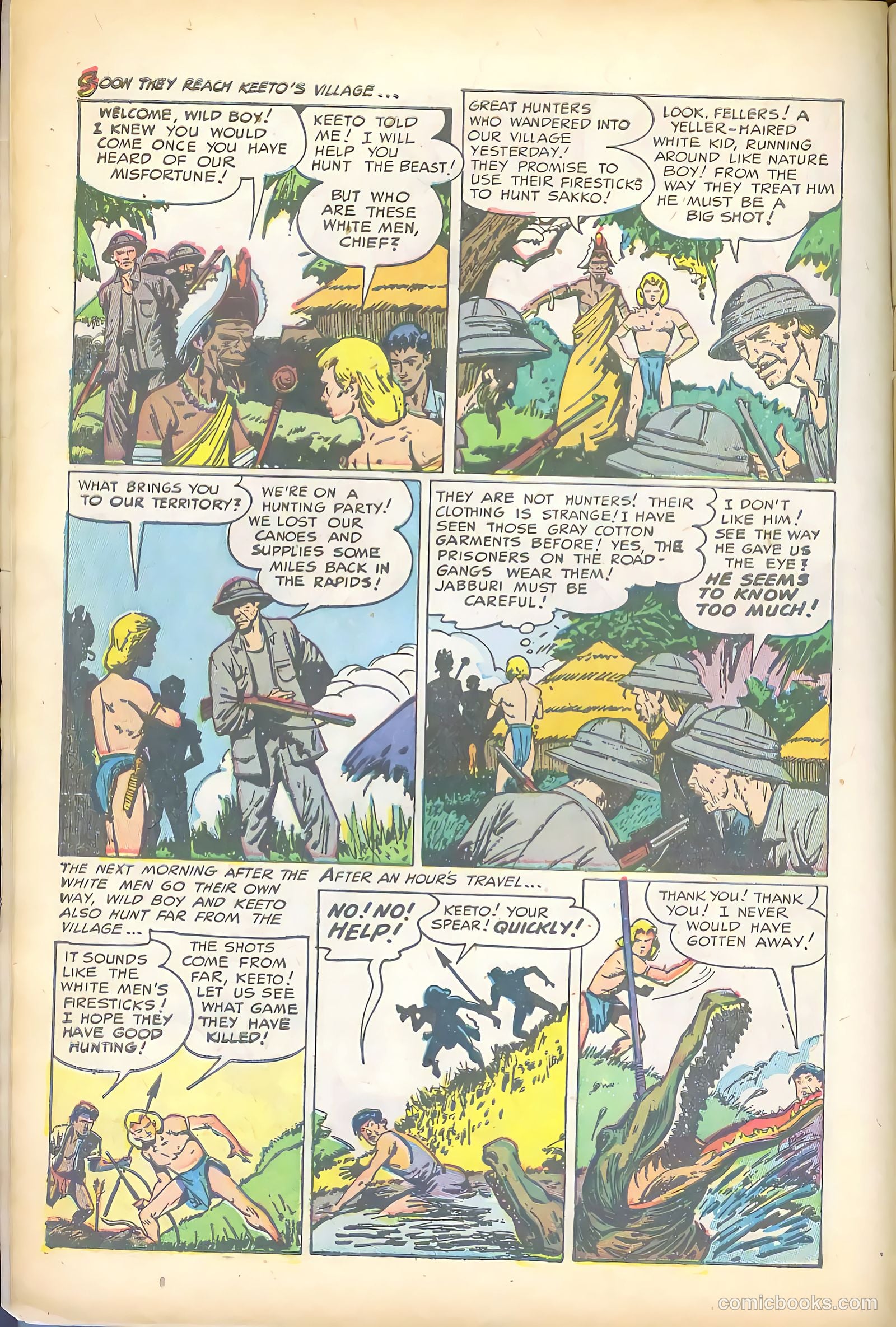 Wild Boy of the Congo #9 (1953) — page 10 of 36