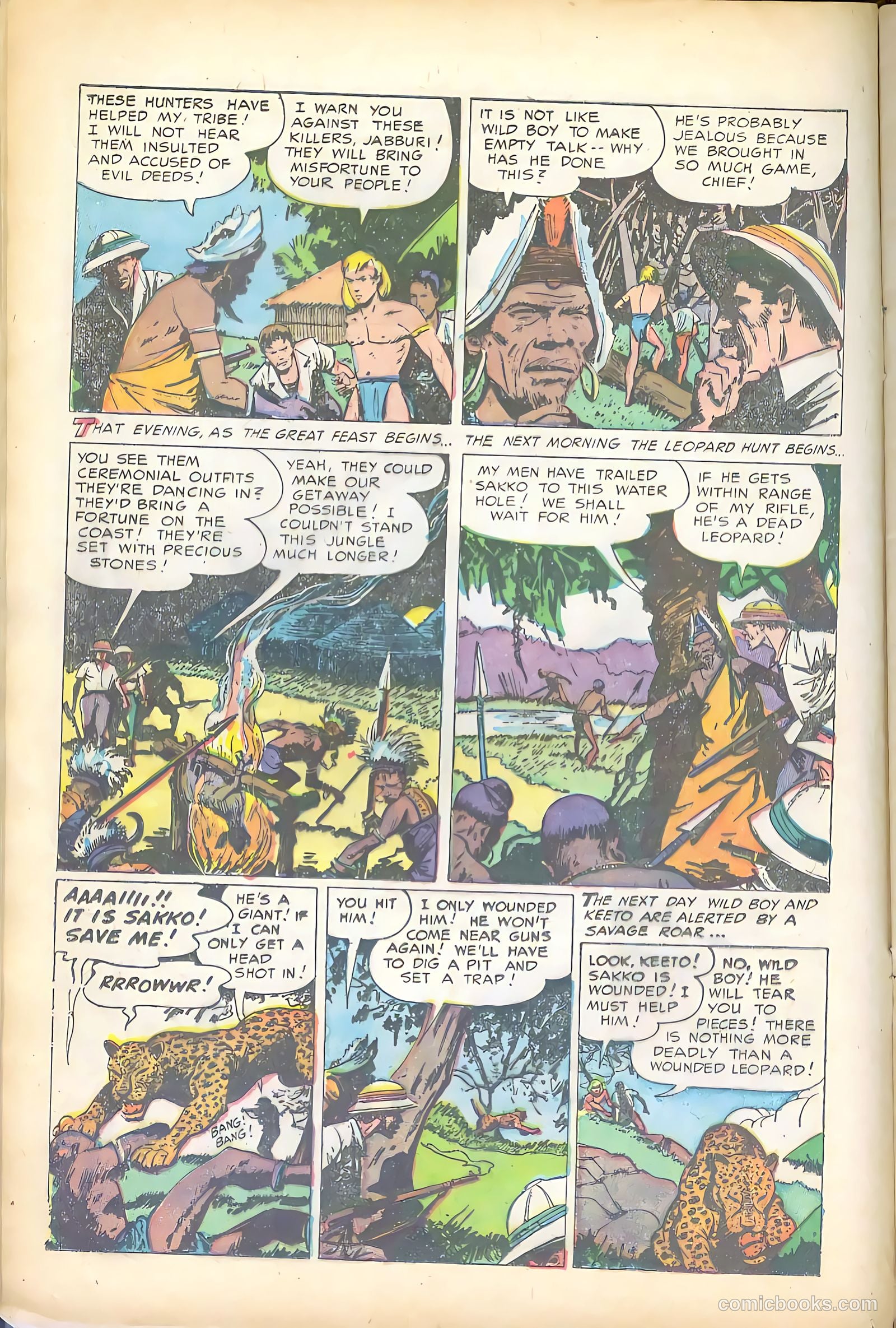 Wild Boy of the Congo #9 (1953) — page 12 of 36