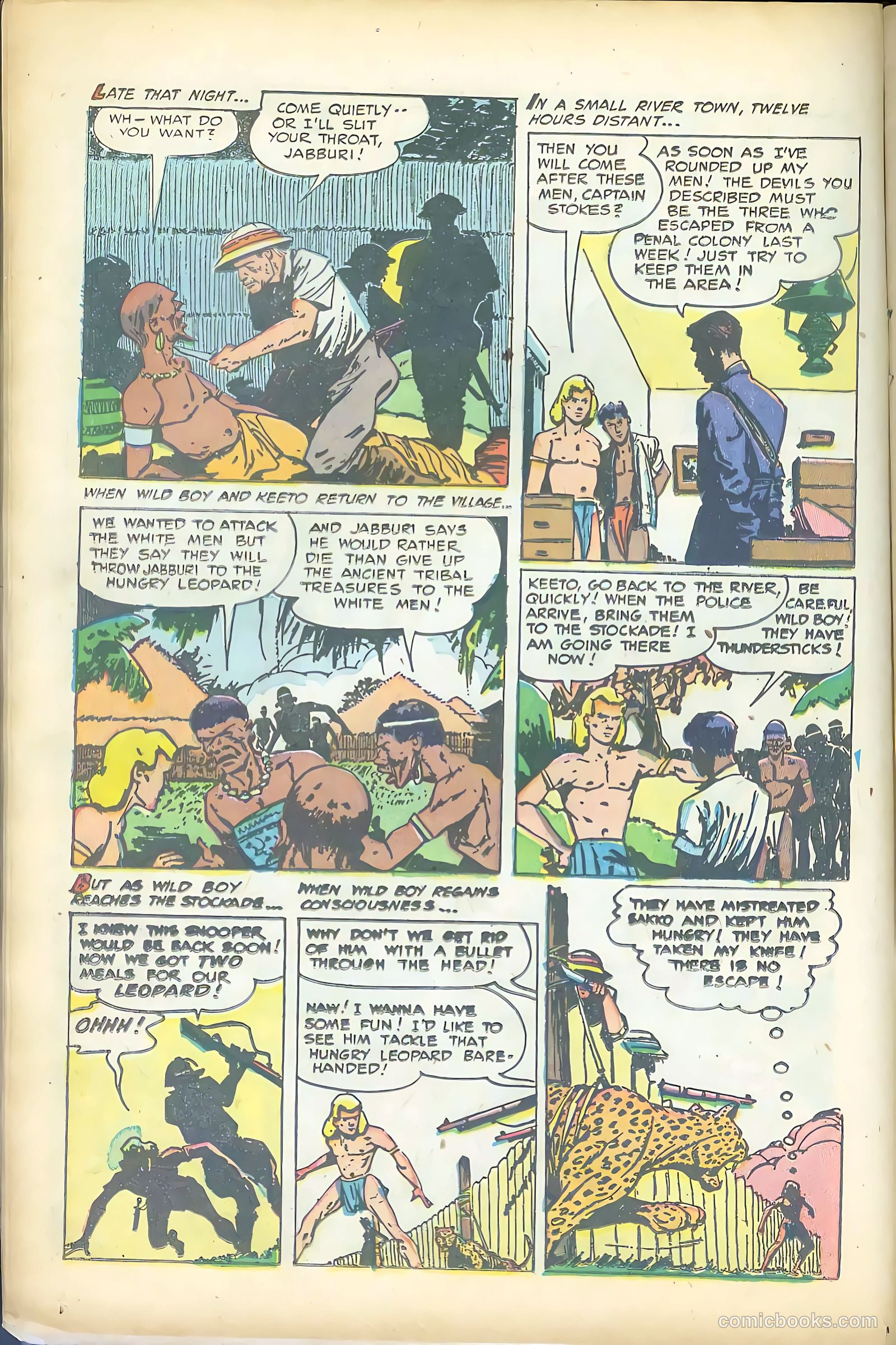 Wild Boy of the Congo #9 (1953) — page 14 of 36