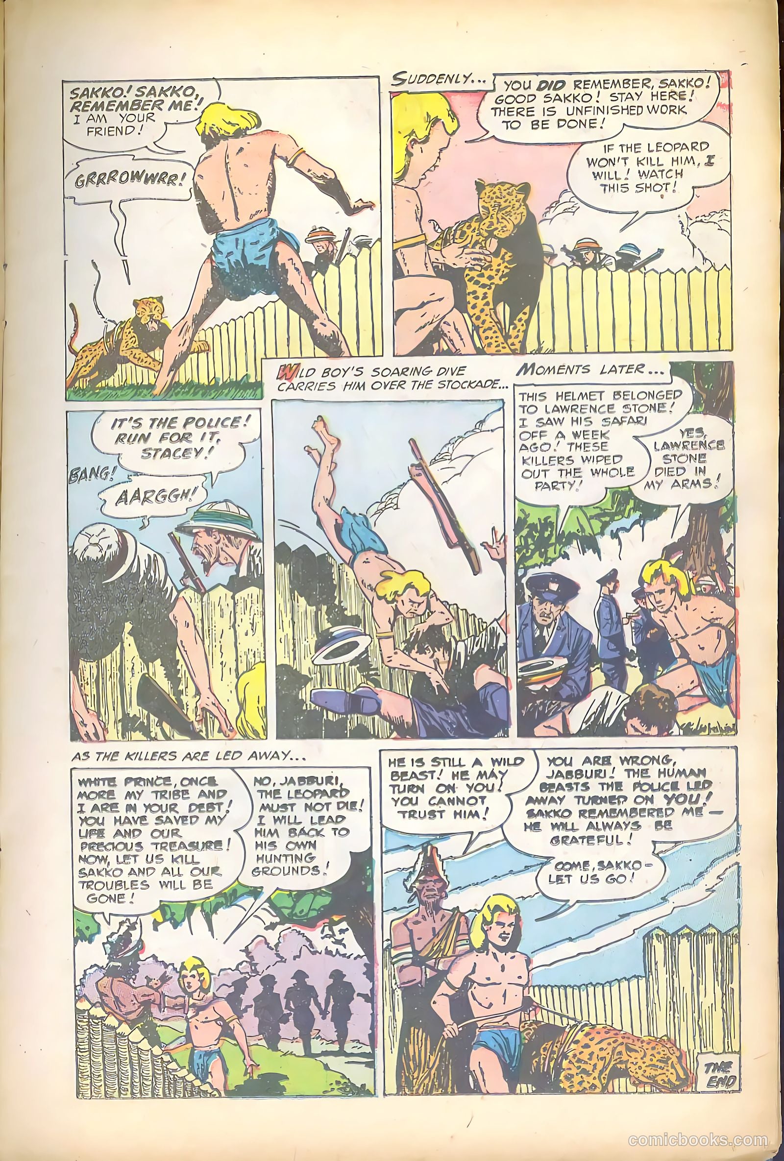 Wild Boy of the Congo #9 (1953) — page 15 of 36