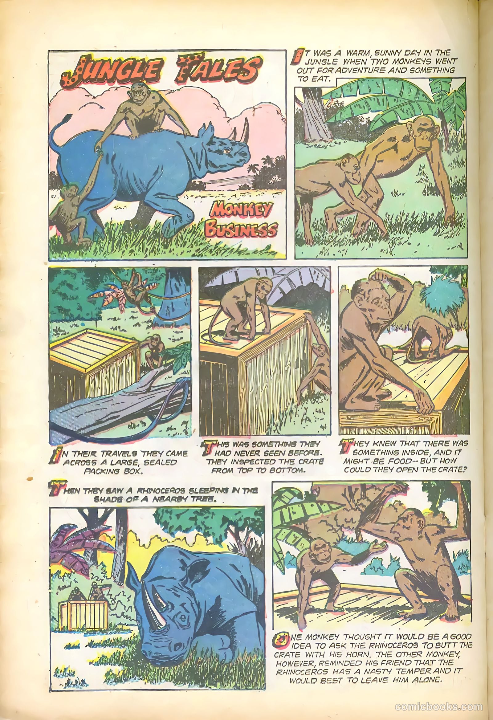 Wild Boy of the Congo #9 (1953) — page 22 of 36
