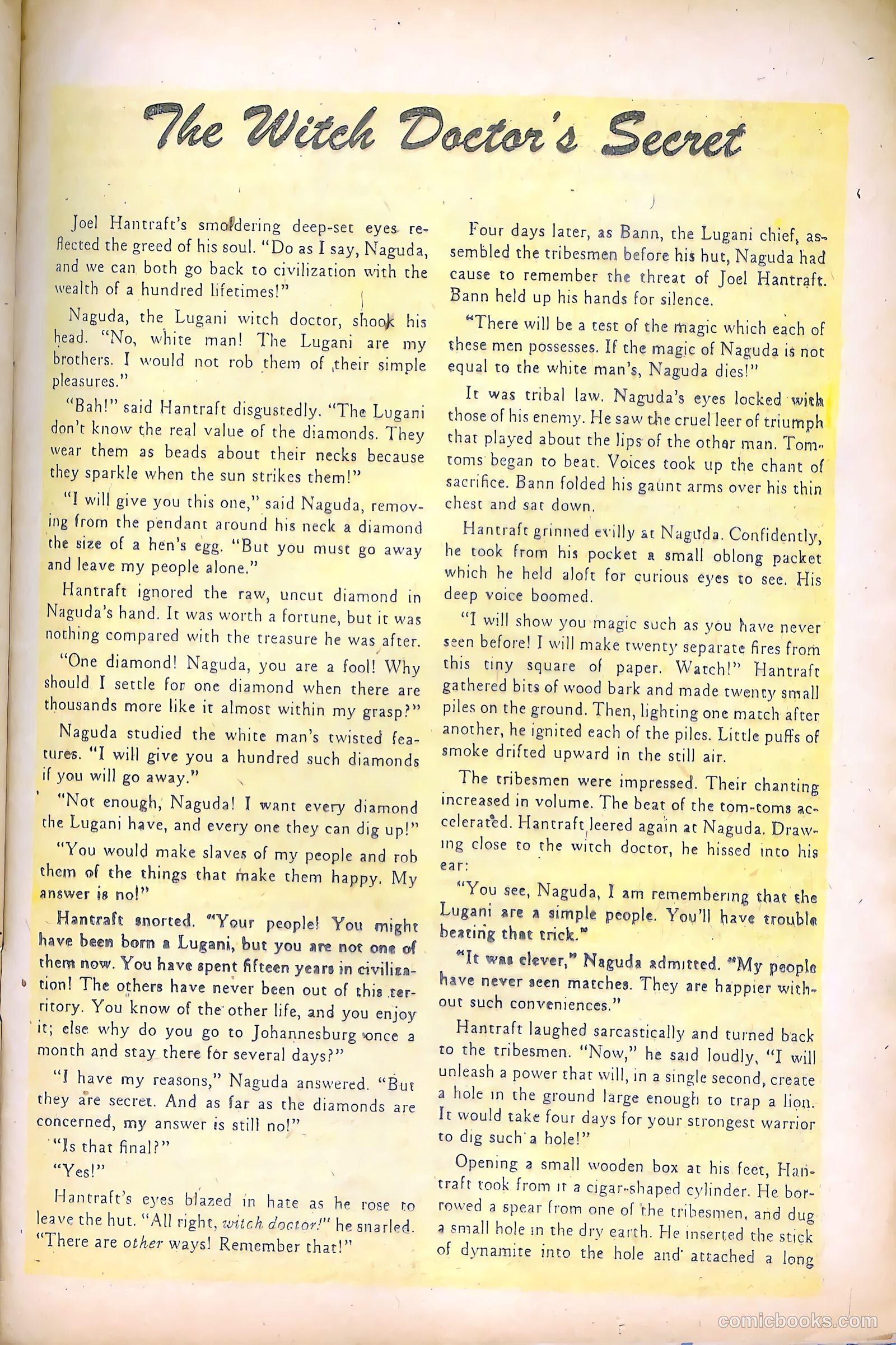 Wild Boy of the Congo #9 (1953) — page 25 of 36