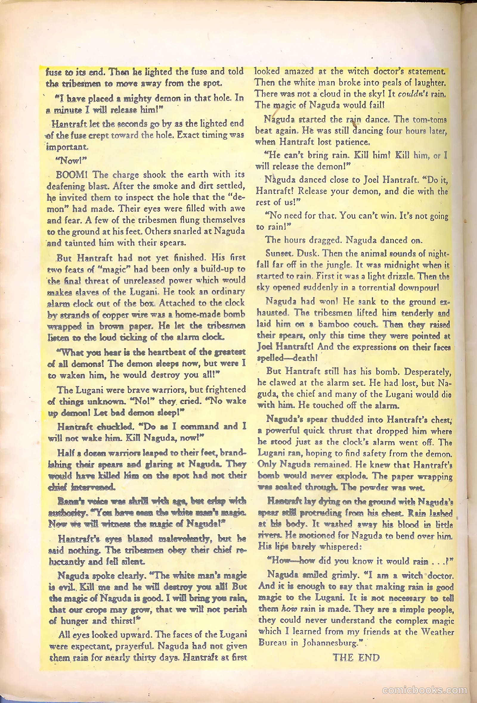 Wild Boy of the Congo #9 (1953) — page 26 of 36