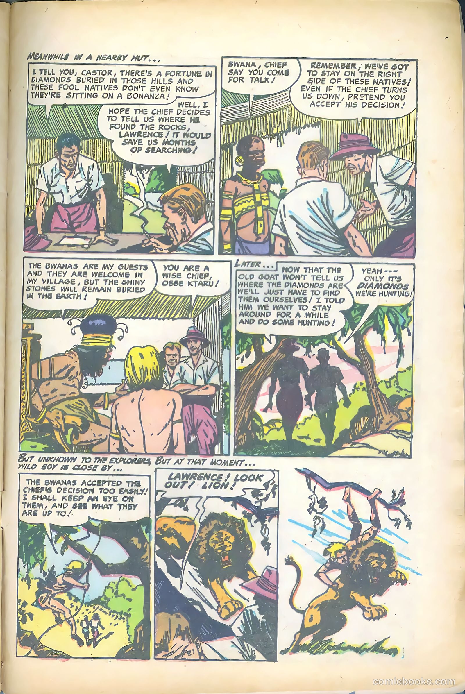 Wild Boy of the Congo #9 (1953) — page 29 of 36