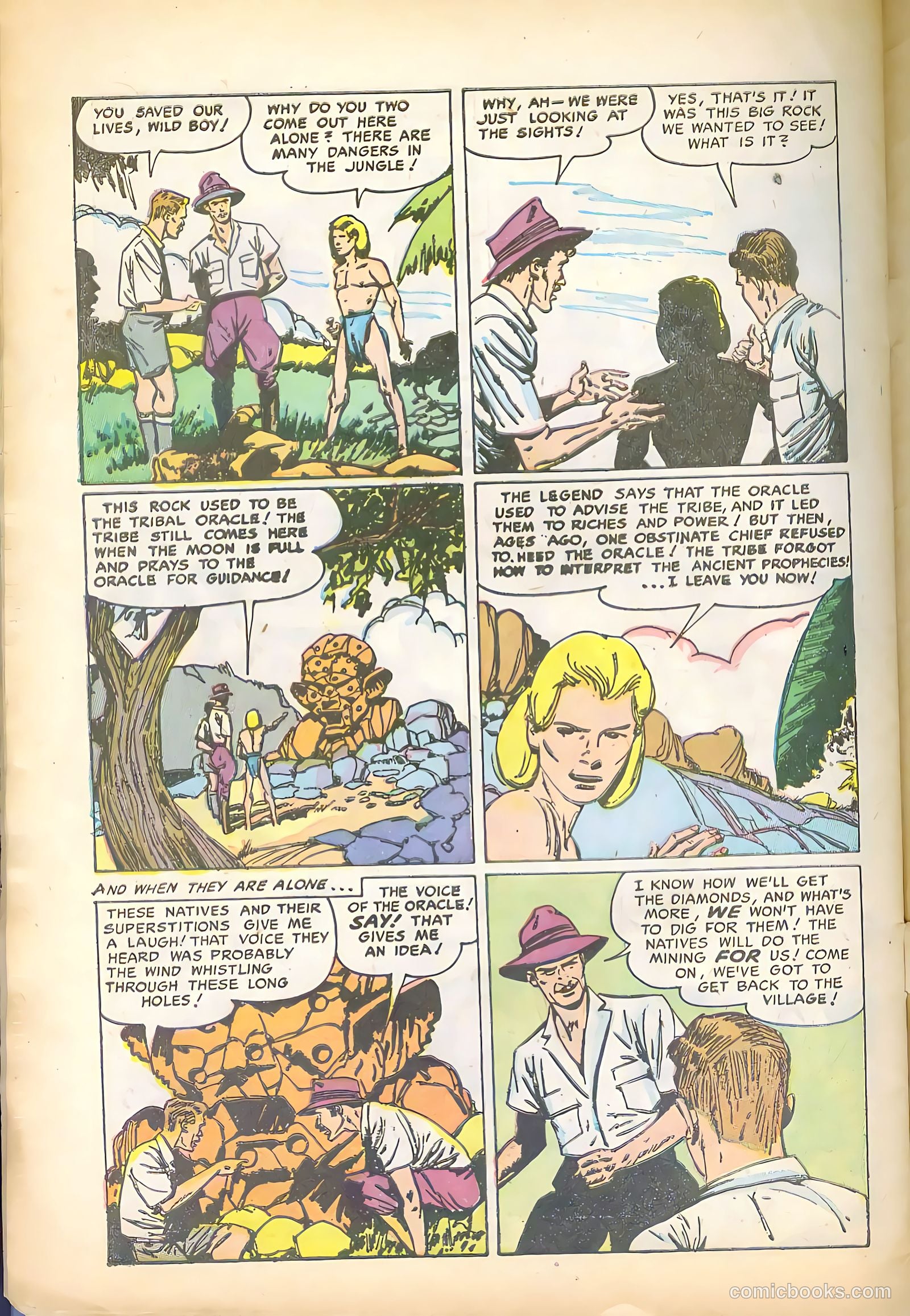 Wild Boy of the Congo #9 (1953) — page 30 of 36