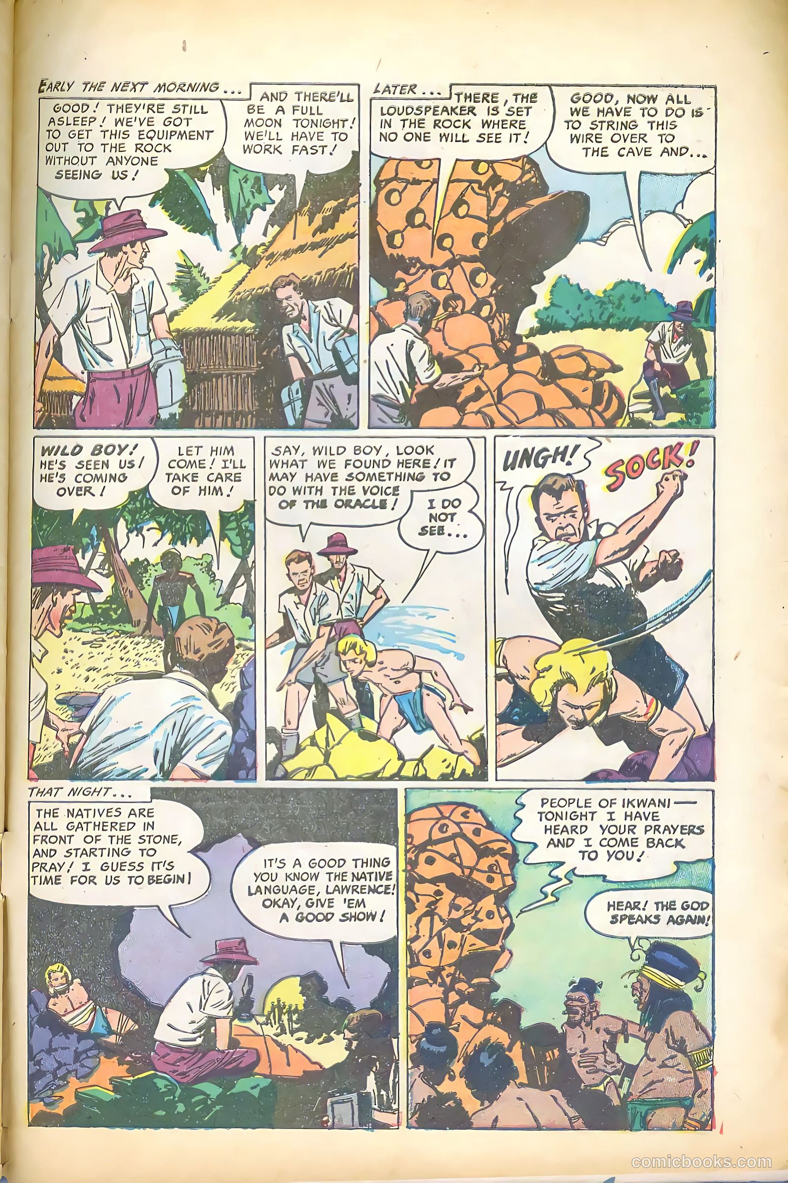 Wild Boy of the Congo #9 (1953) — page 31 of 36