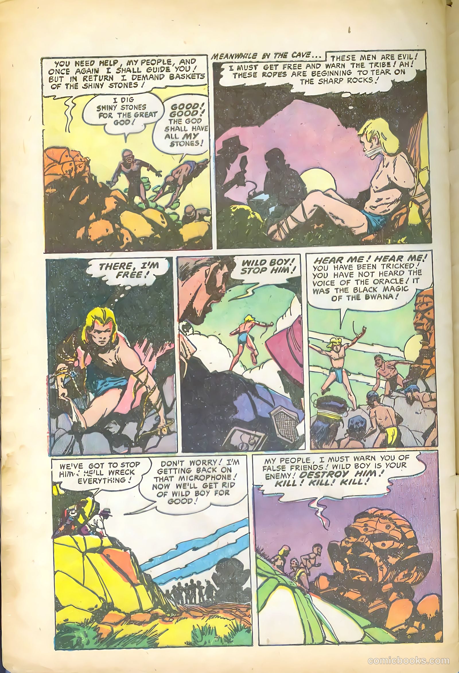 Wild Boy of the Congo #9 (1953) — page 32 of 36