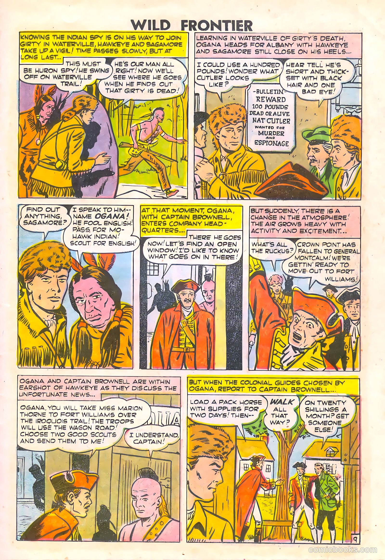 Wild Frontier #1 (1955) — page 11 of 36