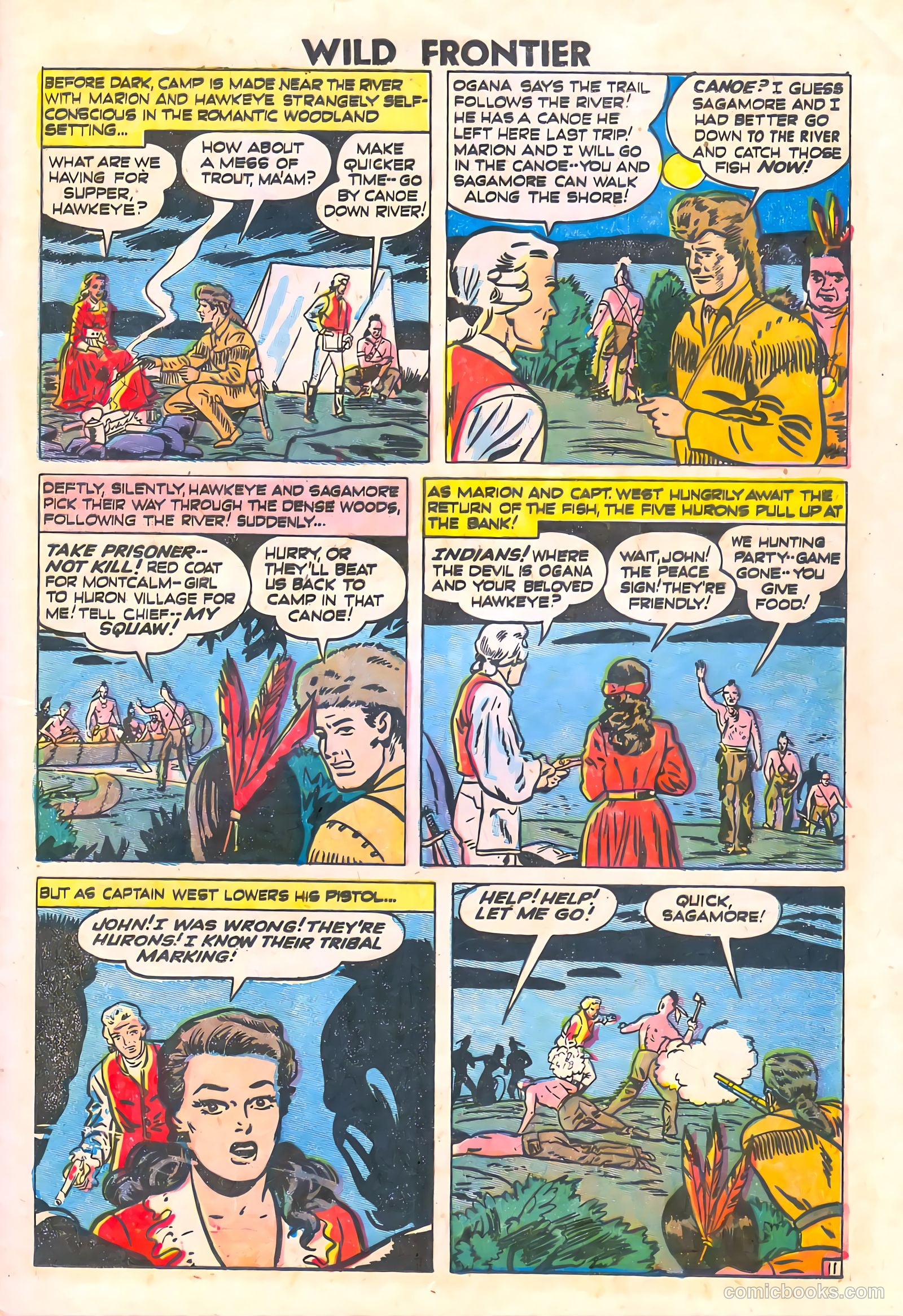 Wild Frontier #1 (1955) — page 13 of 36