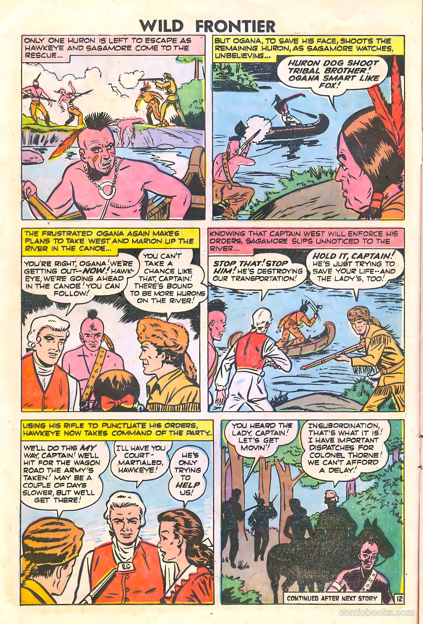 Wild Frontier #1 (1955) — page 14 of 36