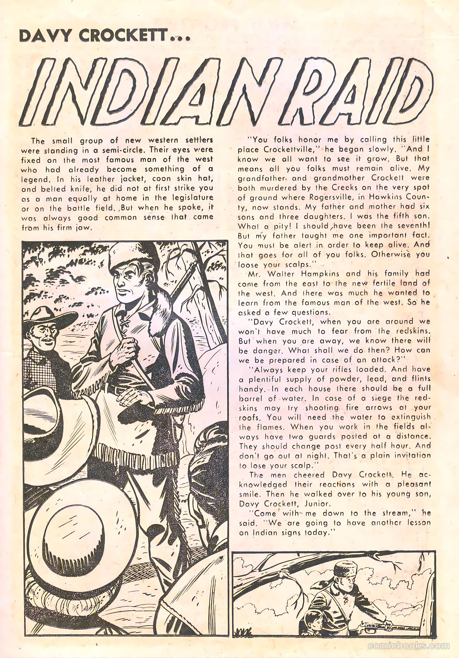 Wild Frontier #1 (1955) — page 15 of 36