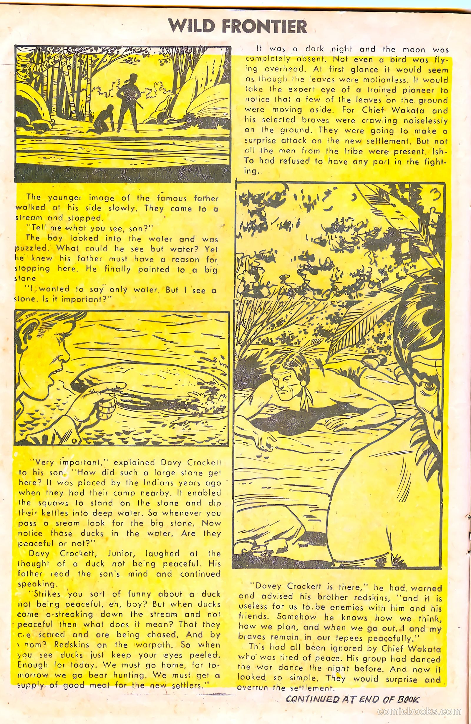 Wild Frontier #1 (1955) — page 16 of 36