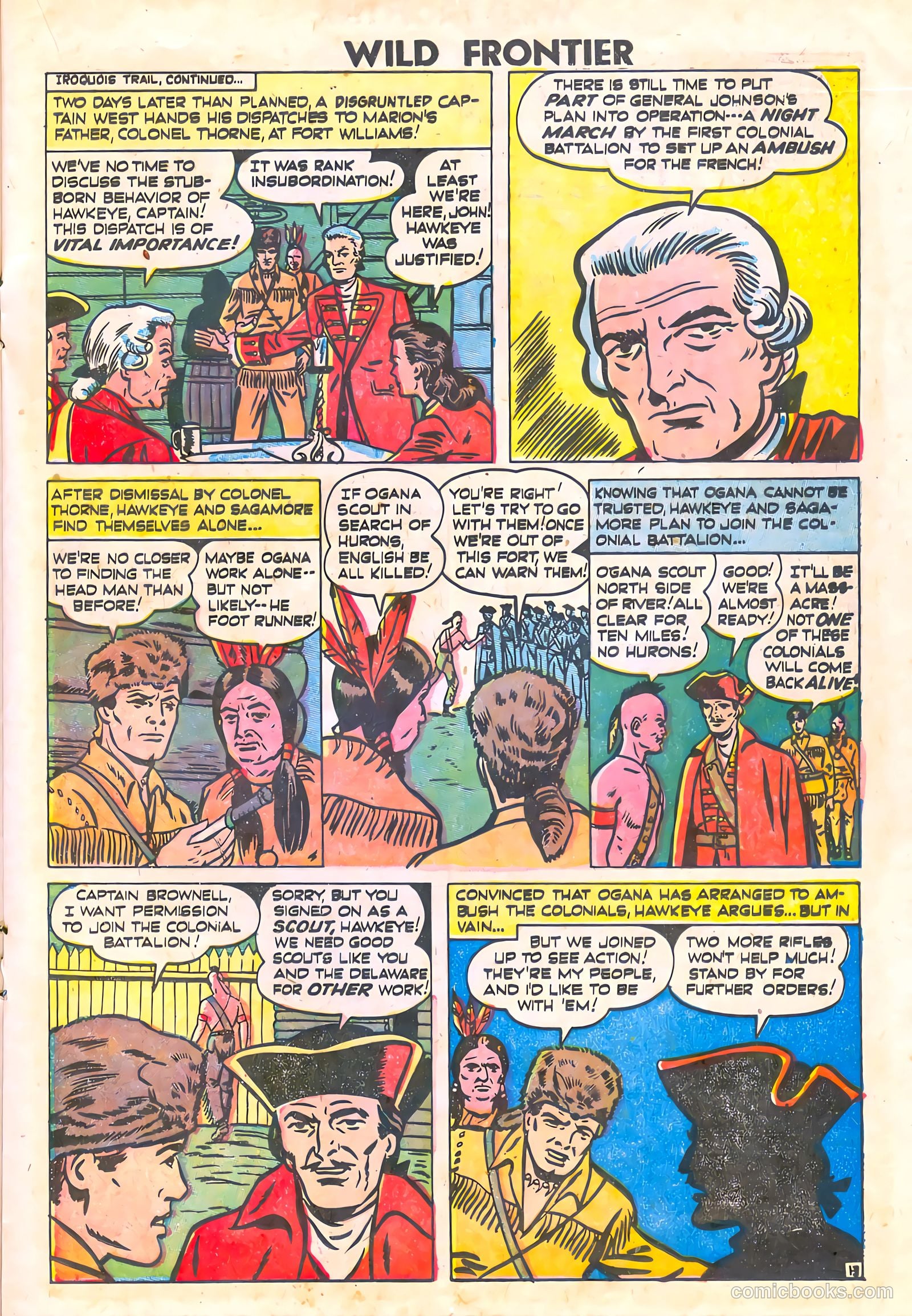 Wild Frontier #1 (1955) — page 17 of 36