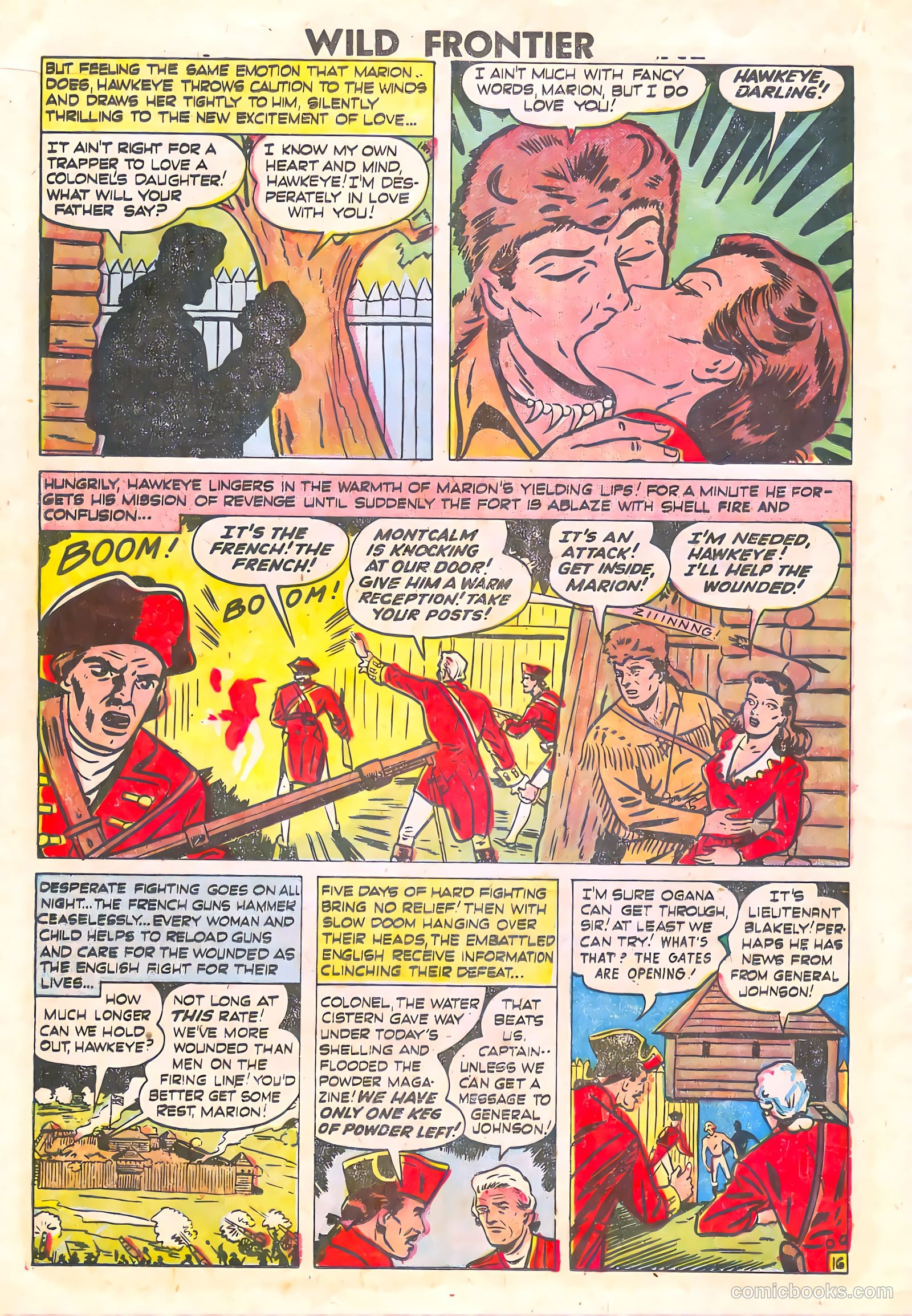 Wild Frontier #1 (1955) — page 20 of 36