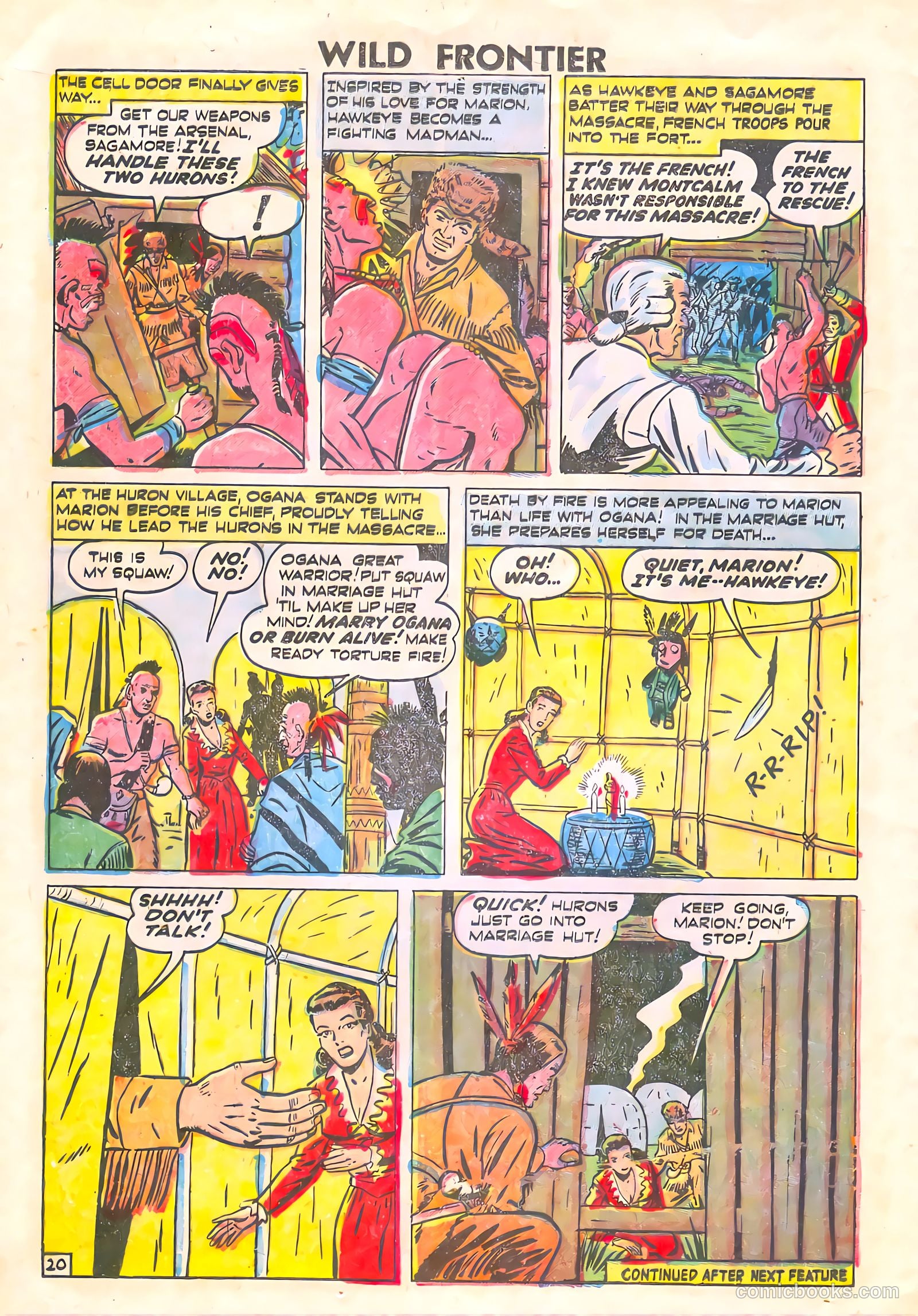 Wild Frontier #1 (1955) — page 24 of 36