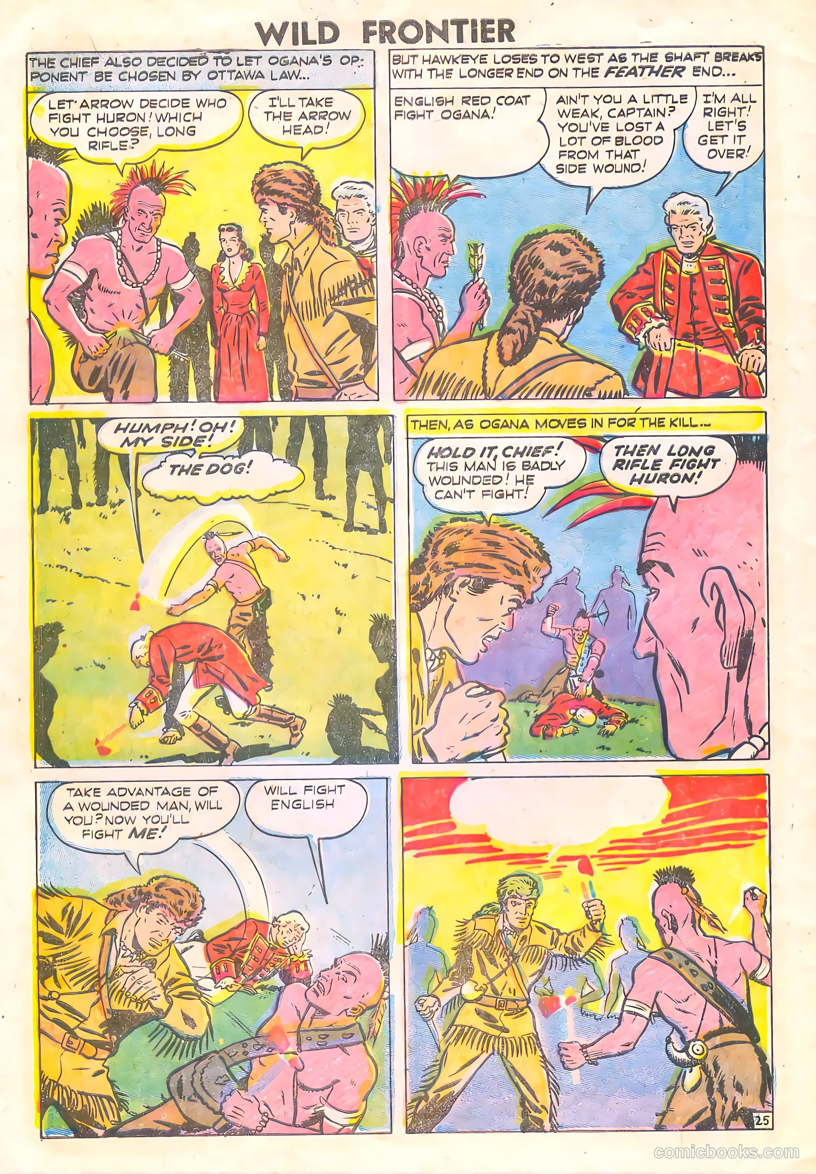 Wild Frontier #1 (1955) — page 30 of 36