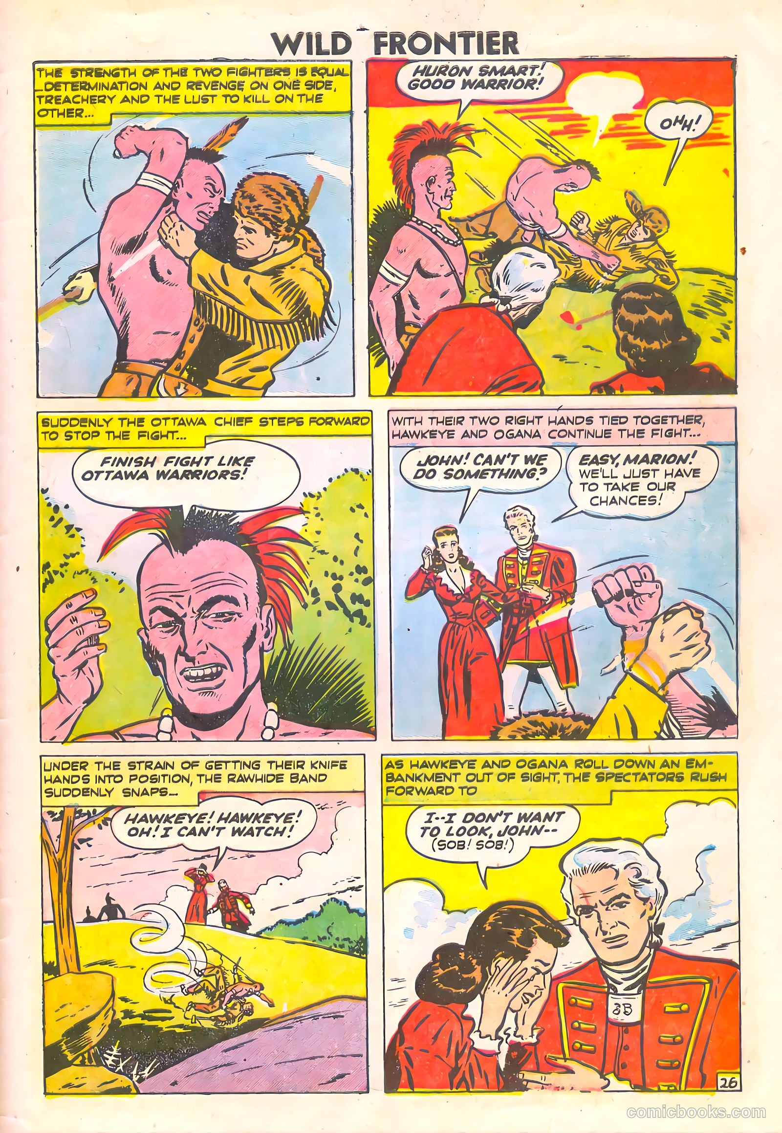Wild Frontier #1 (1955) — page 31 of 36