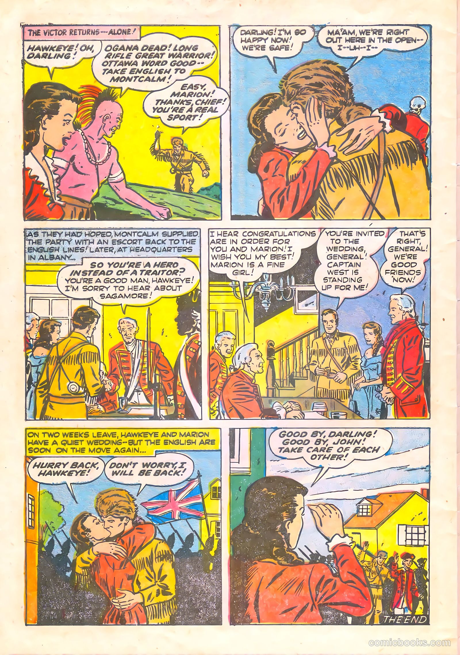 Wild Frontier #1 (1955) — page 32 of 36
