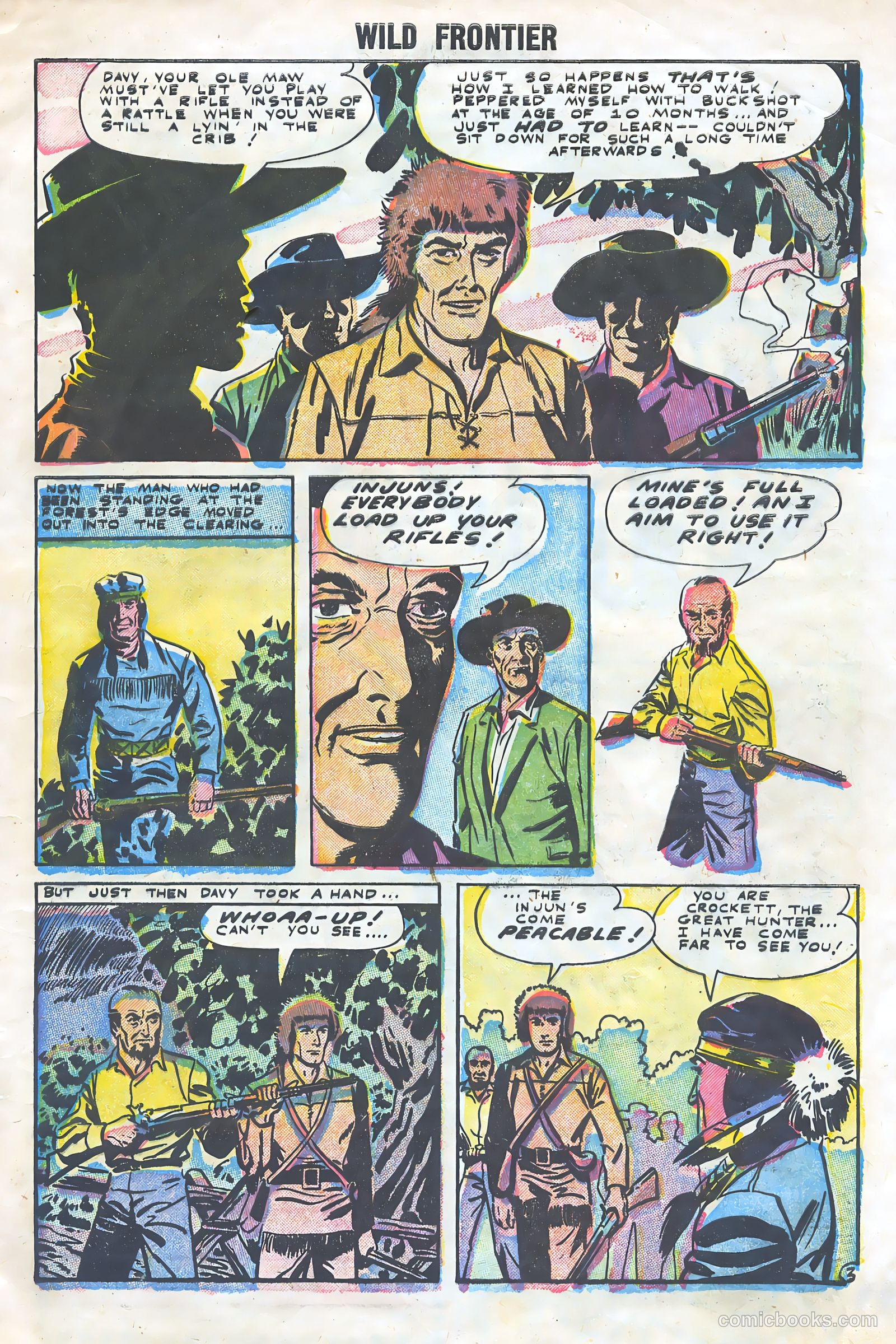 Wild Frontier #2 (1955) — page 5 of 37