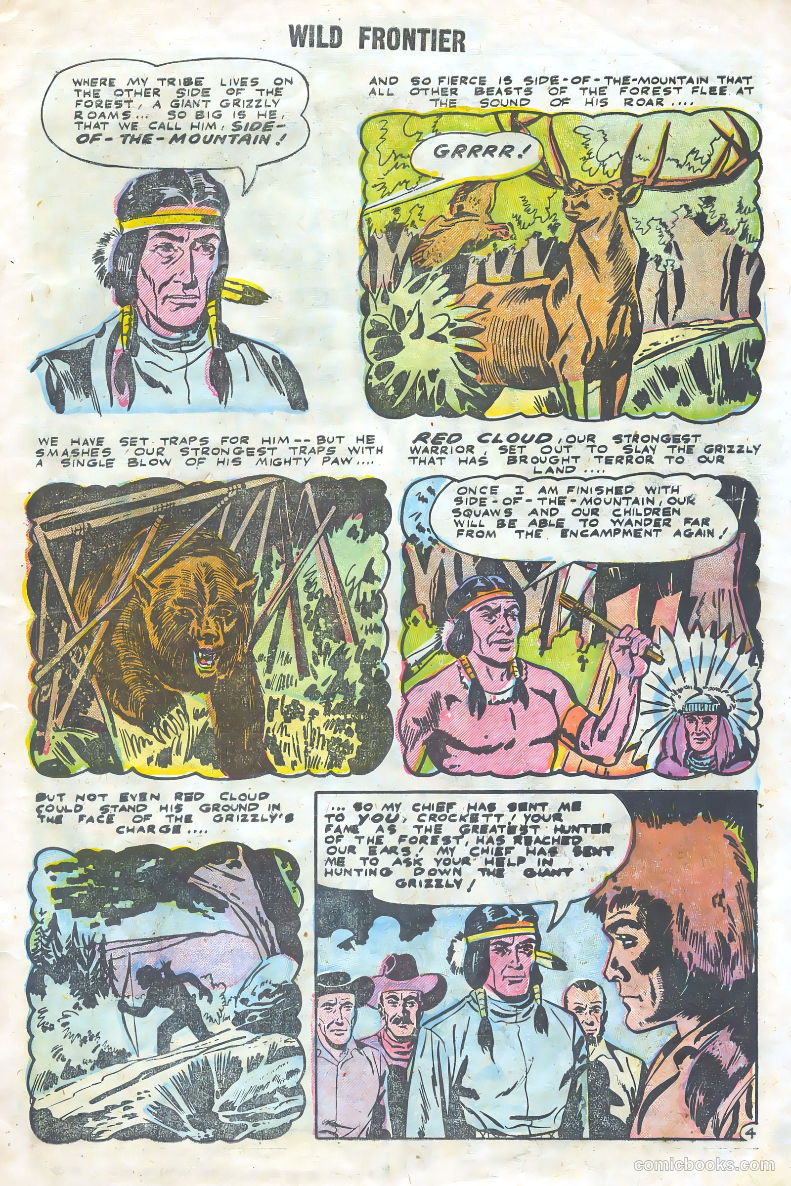 Wild Frontier #2 (1955) — page 7 of 37