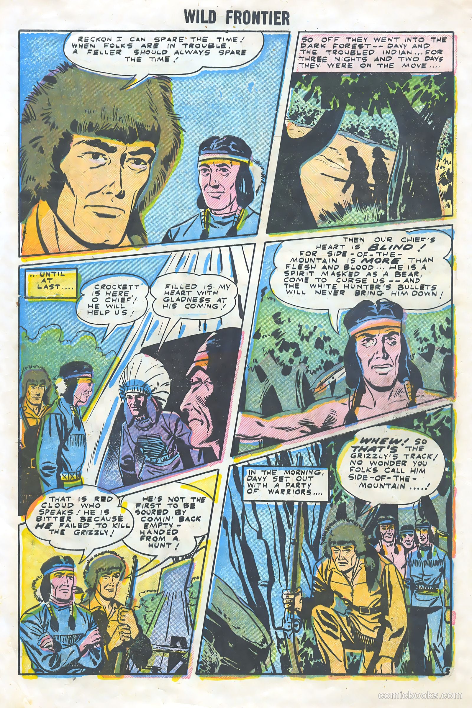 Wild Frontier #2 (1955) — page 8 of 37