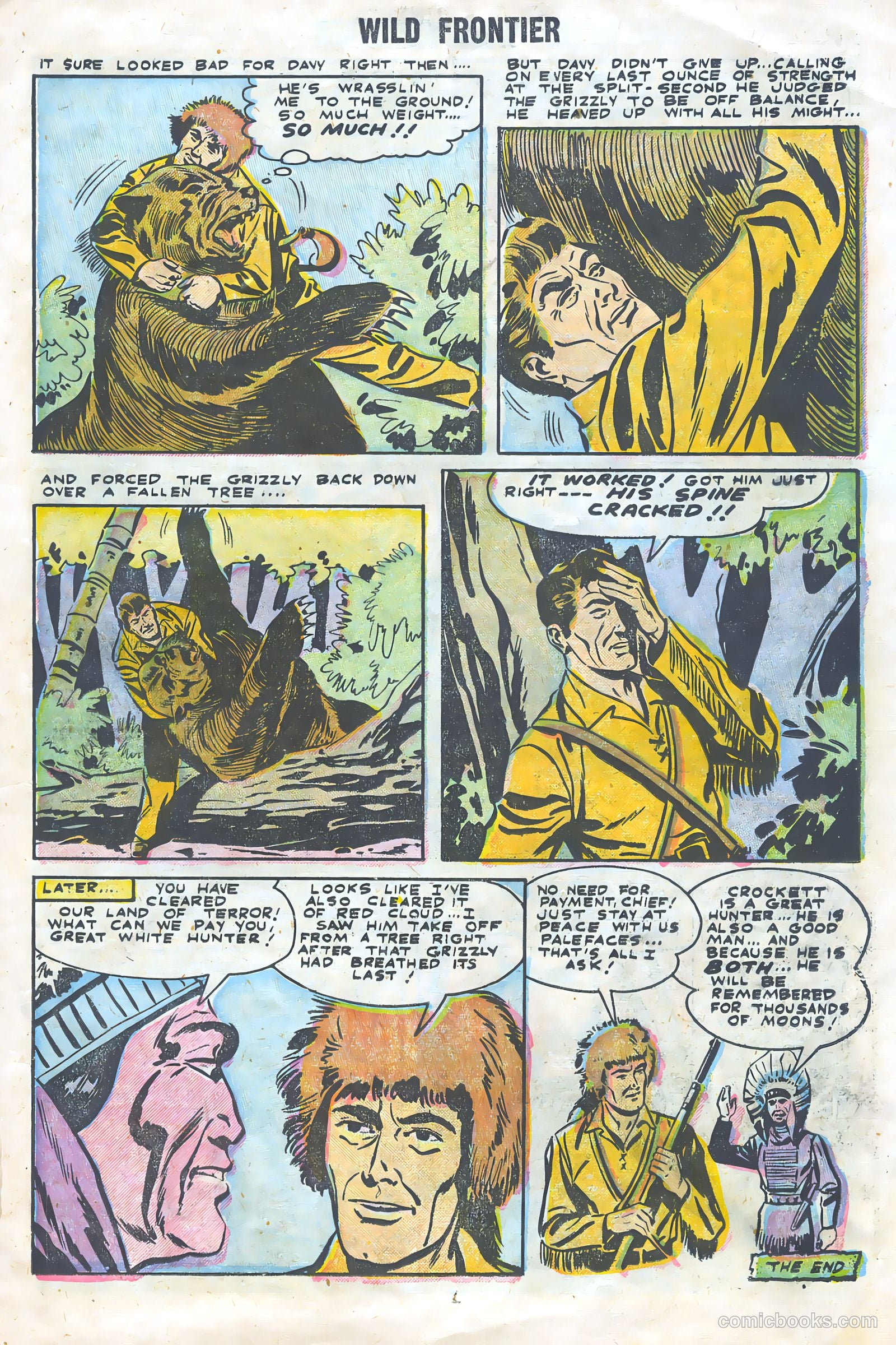 Wild Frontier #2 (1955) — page 11 of 37