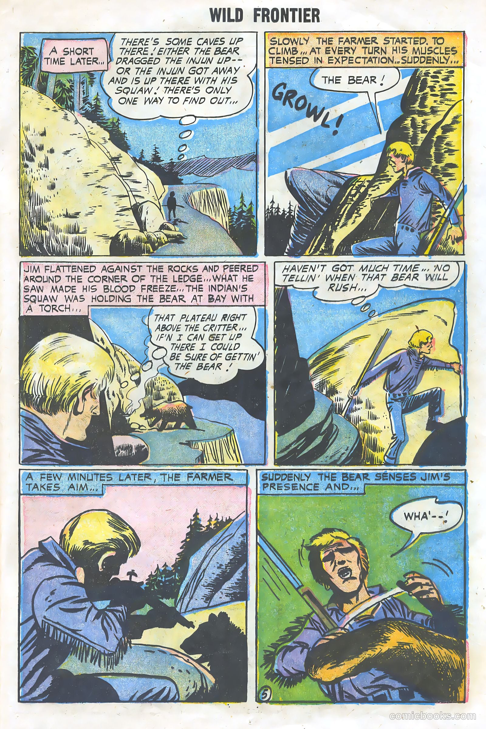 Wild Frontier #2 (1955) — page 17 of 37
