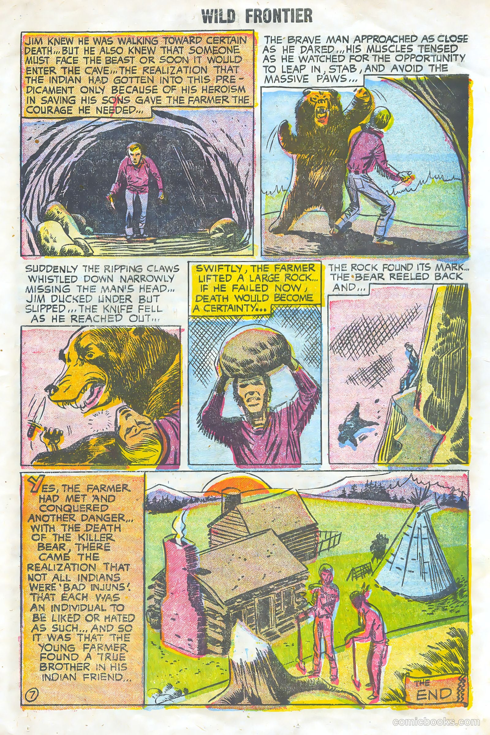 Wild Frontier #2 (1955) — page 19 of 37