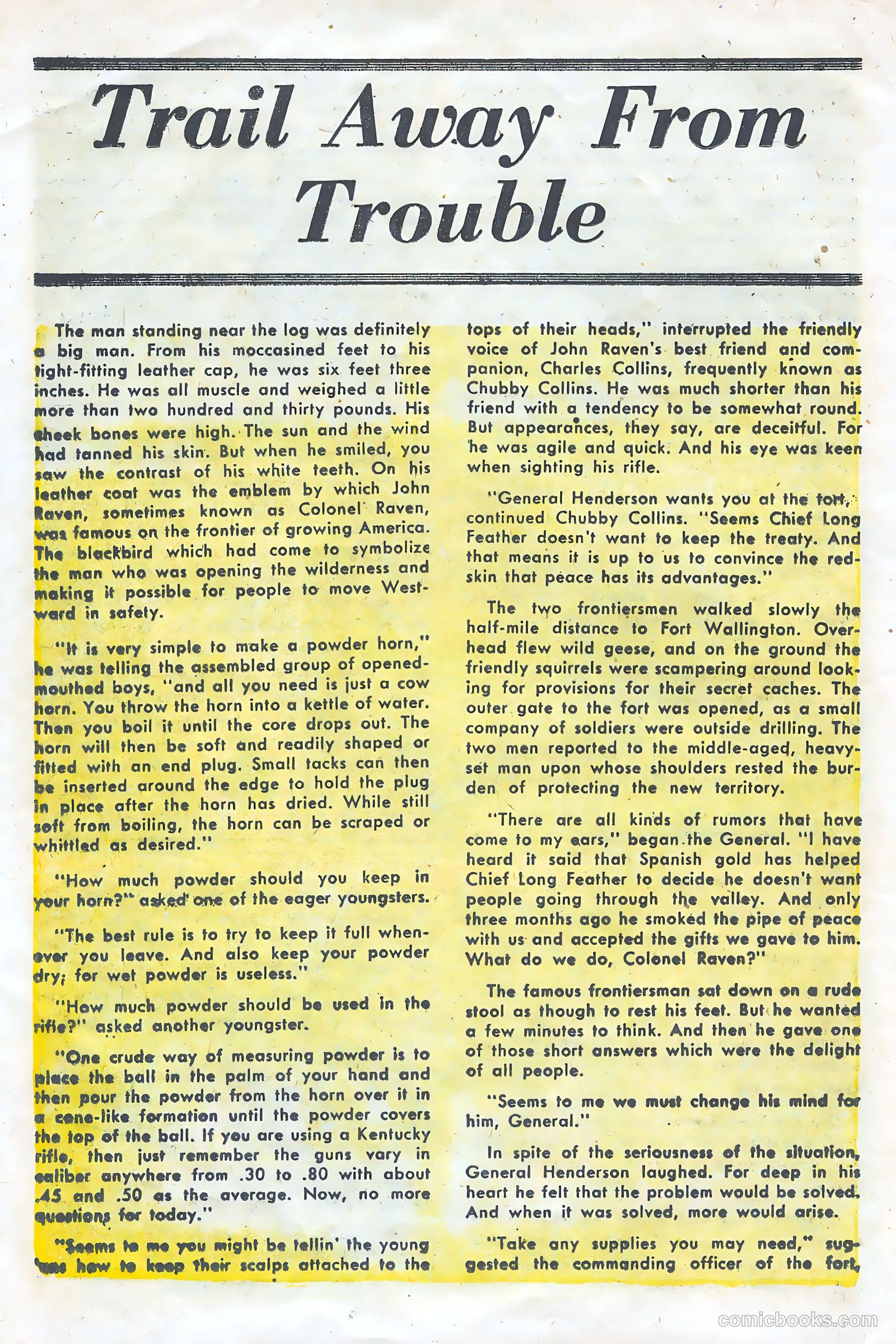 Wild Frontier #2 (1955) — page 20 of 37